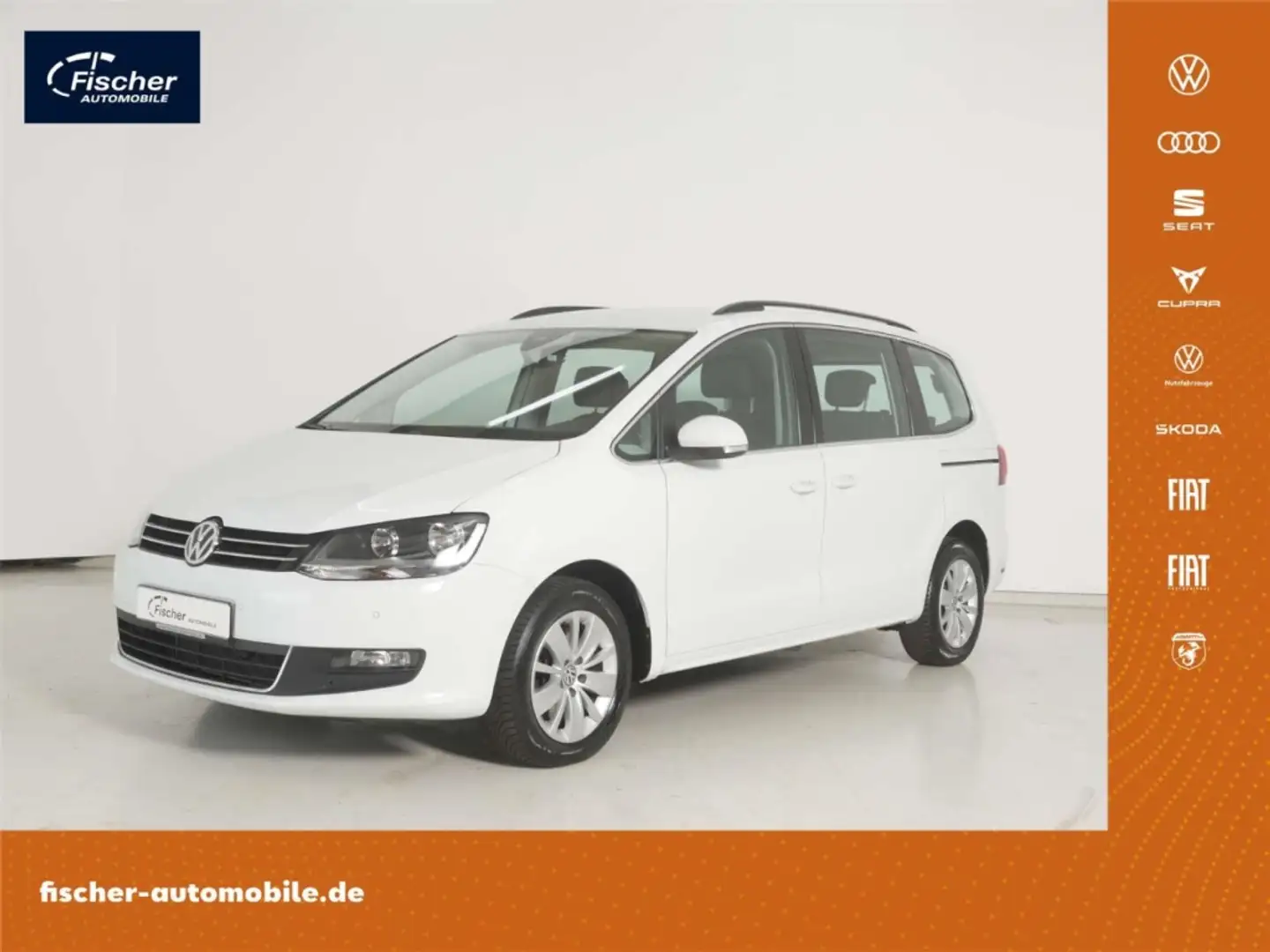 Volkswagen Sharan 1.4 TSI Comfortline DSG NAV/AHK/7-Sitzer Weiß - 1