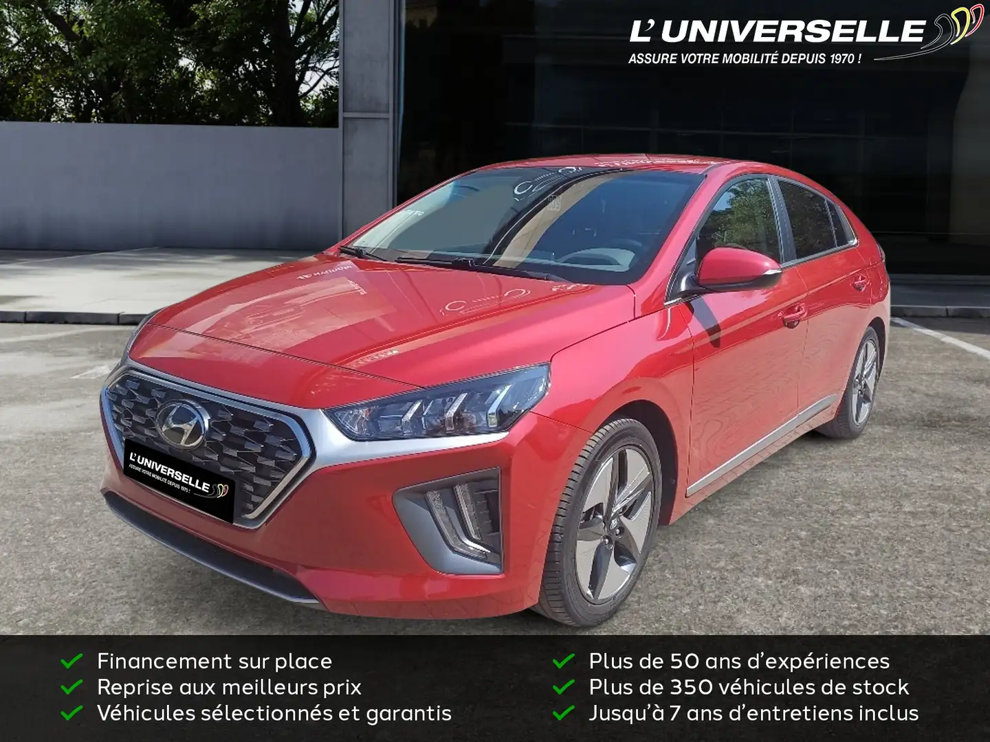 Hyundai IONIQ 6 FEEL COMFORT PACK Rood - 1