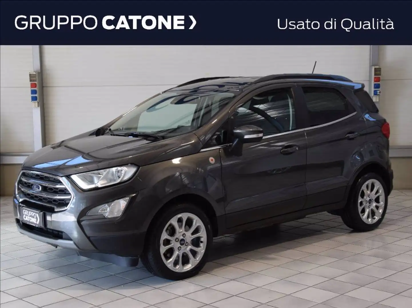 Ford EcoSport 1.0 ecoboost Titanium s&s 125cv Grigio - 1