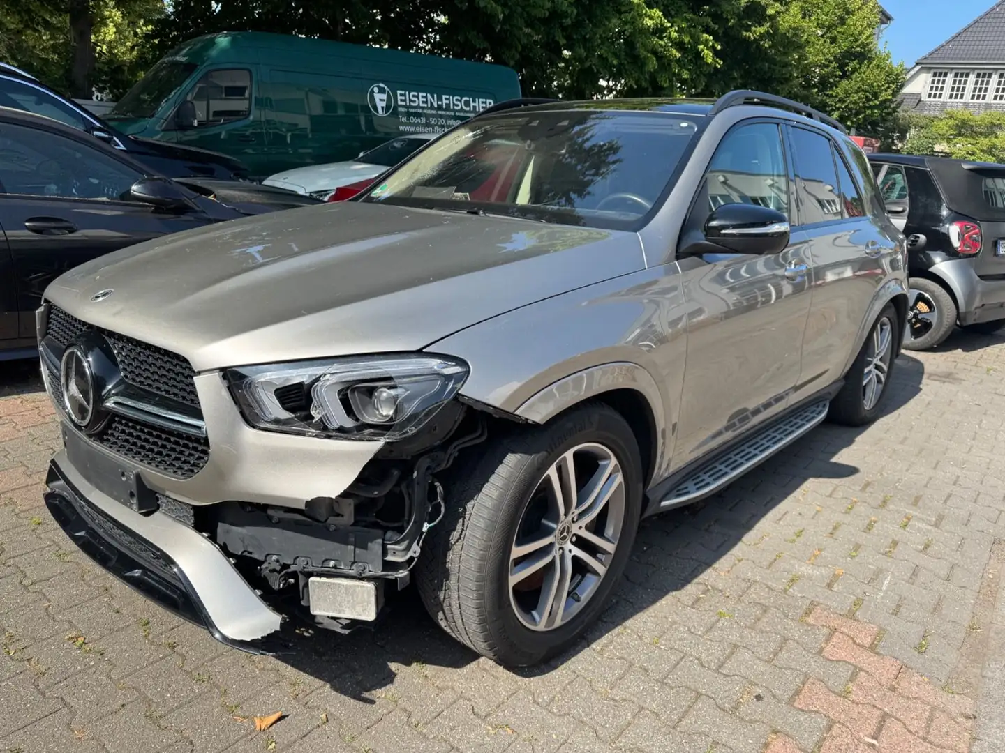 Mercedes-Benz GLE 350 de 4M 9G AMG Night Pano Head-Up DTR 360° Silber - 1