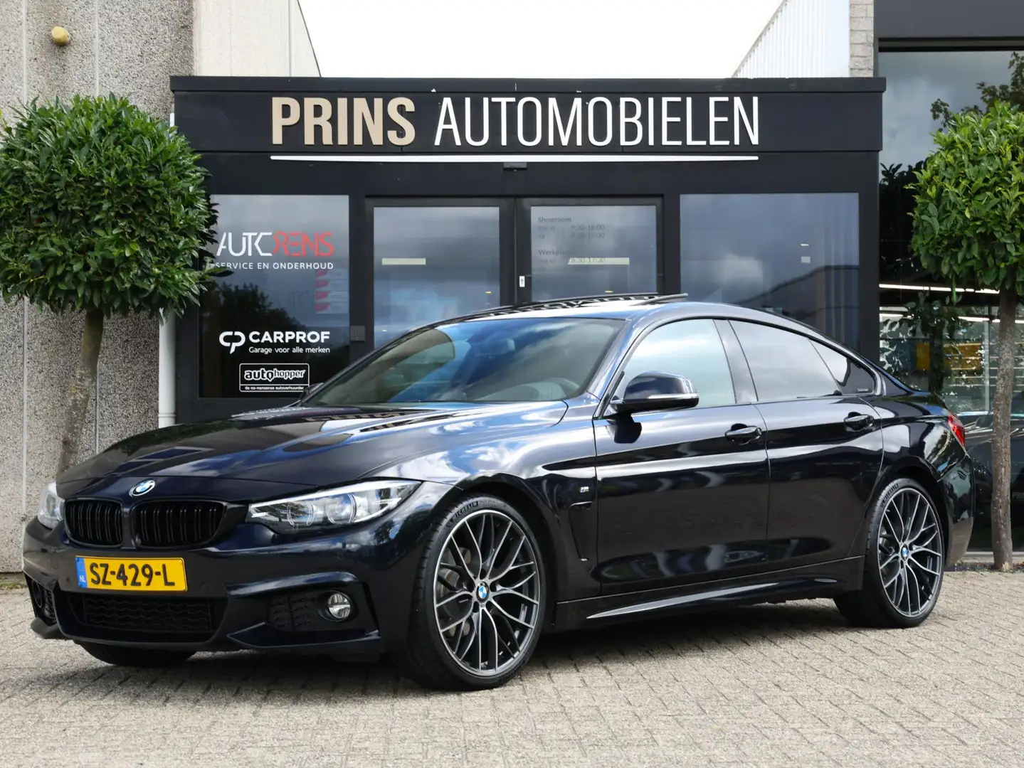 BMW 420 4-serie Gran Coupé 420i M-Sport|Headup|Glasdak|Car Noir - 1