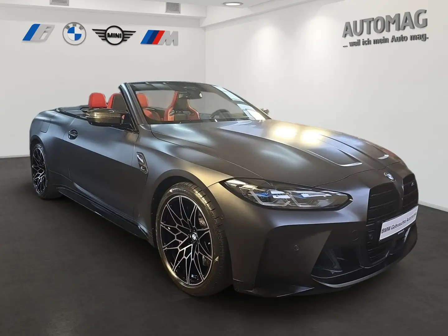 BMW M4 Competition Carbon:Exterieurpaket+Schalensitze*Las Grau - 2