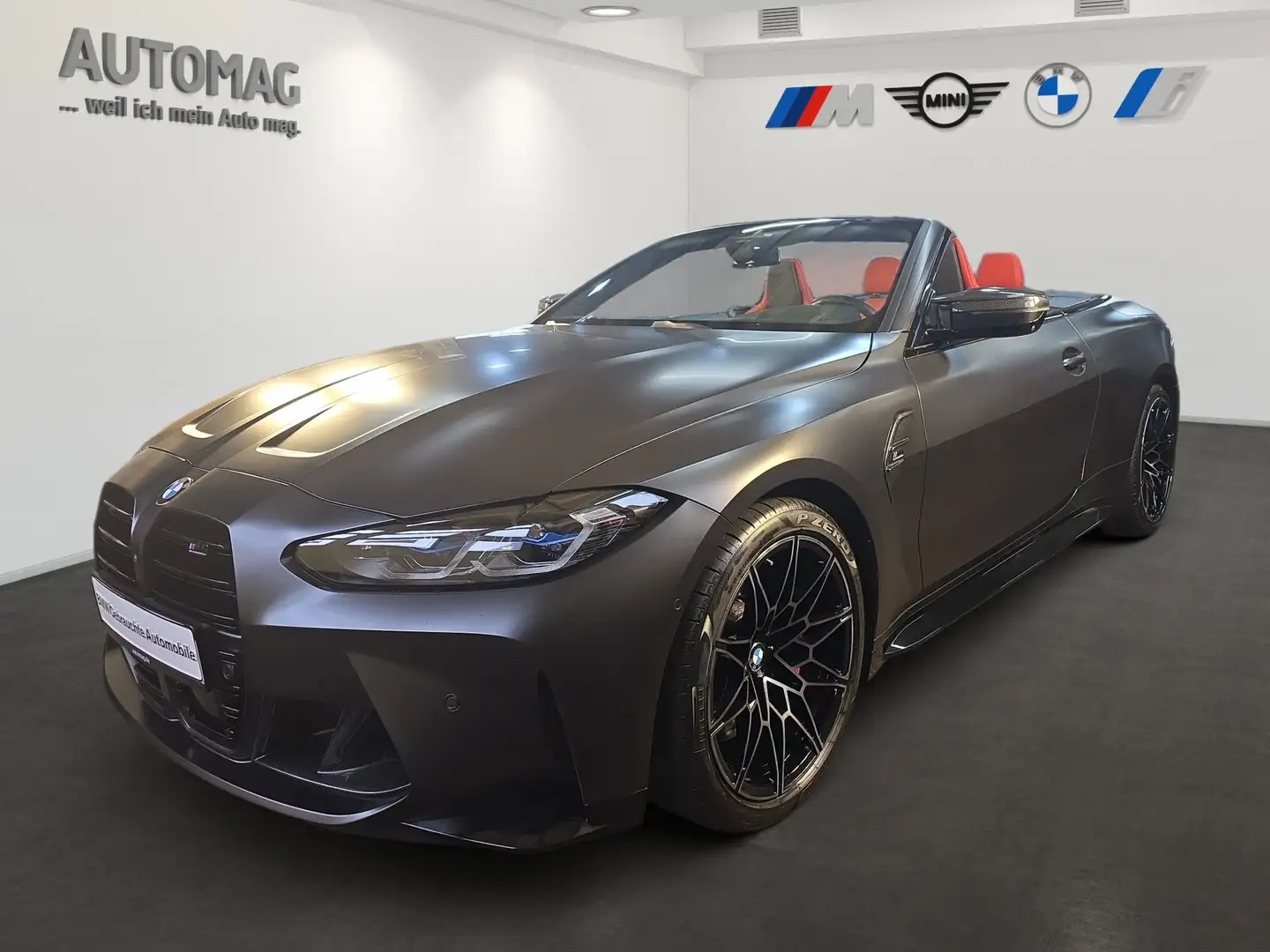 BMW M4 Competition Carbon:Exterieurpaket+Schalensitze*Las Grau - 1