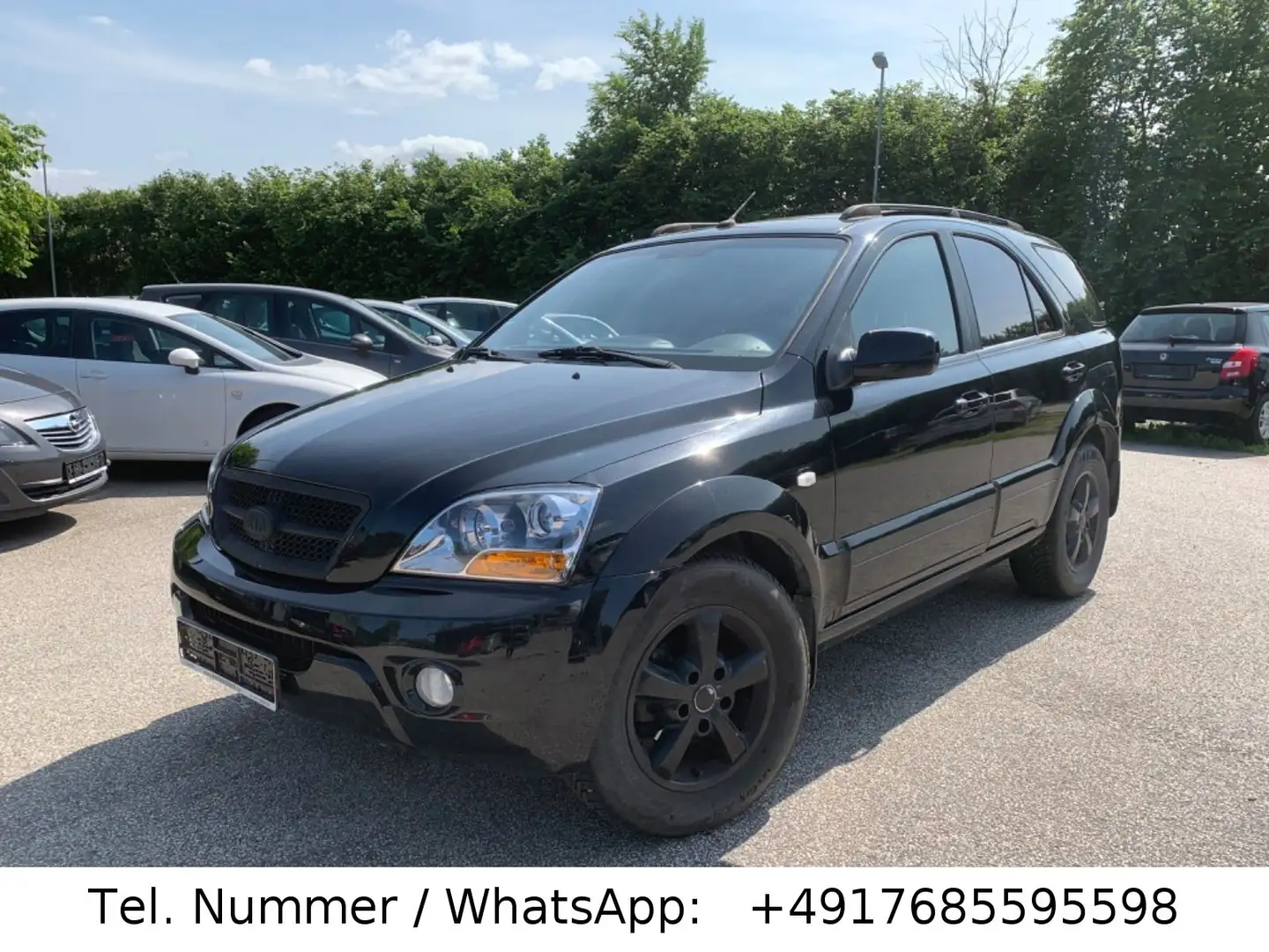 Kia Sorento 2.5 CRDi/4X4/Leder/Schiebe./Automatik Schwarz - 1