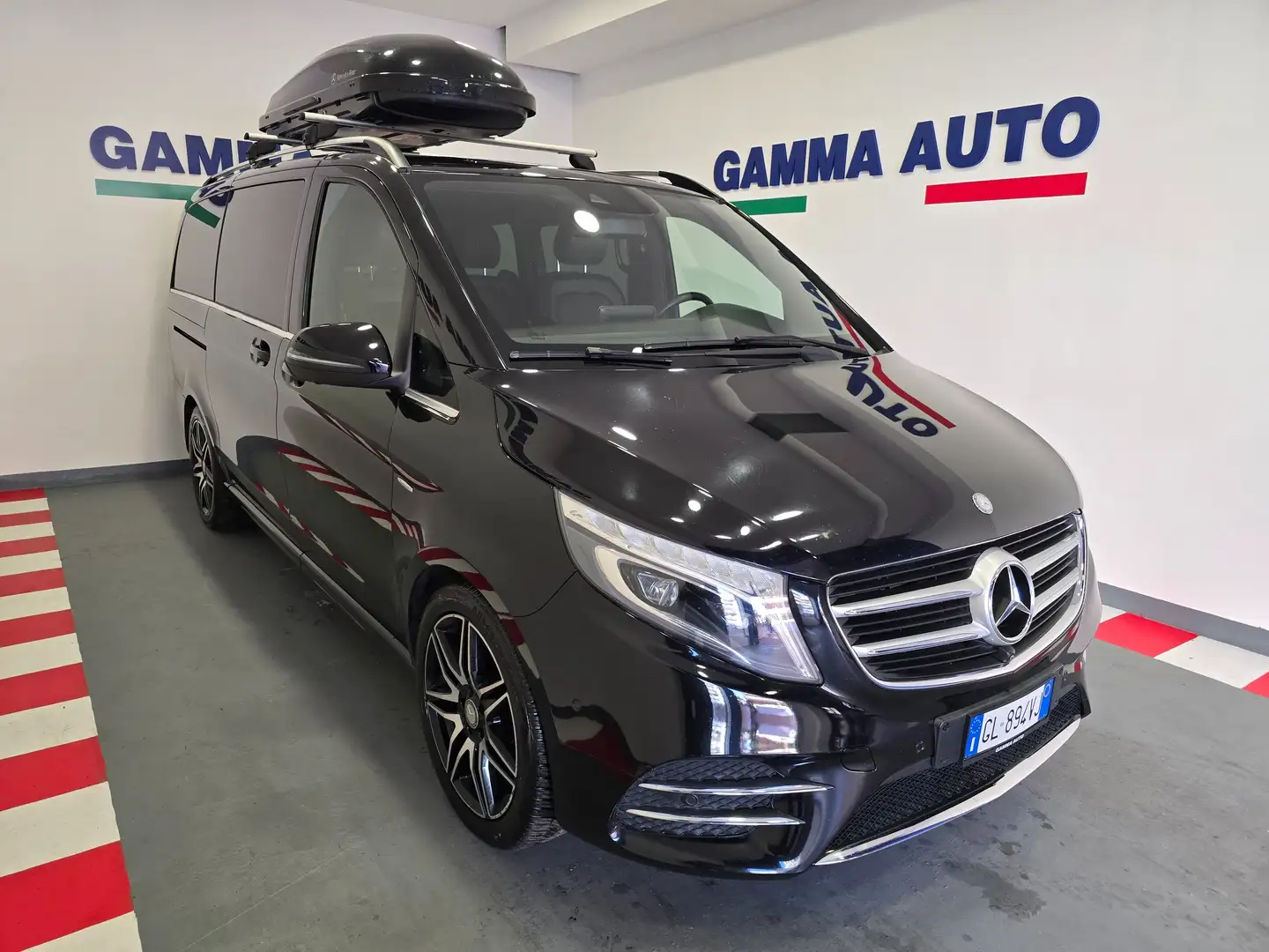 Mercedes-Benz V 250d PREMIUM AMG LONG TAGL.MB FATTURABILE CON IVA Чорний - 2