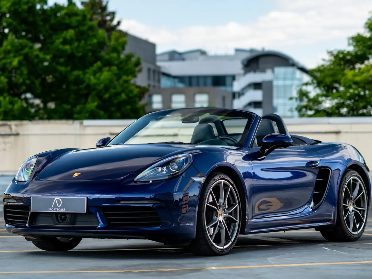 Porsche 718 Boxster 718 Bleu - 1