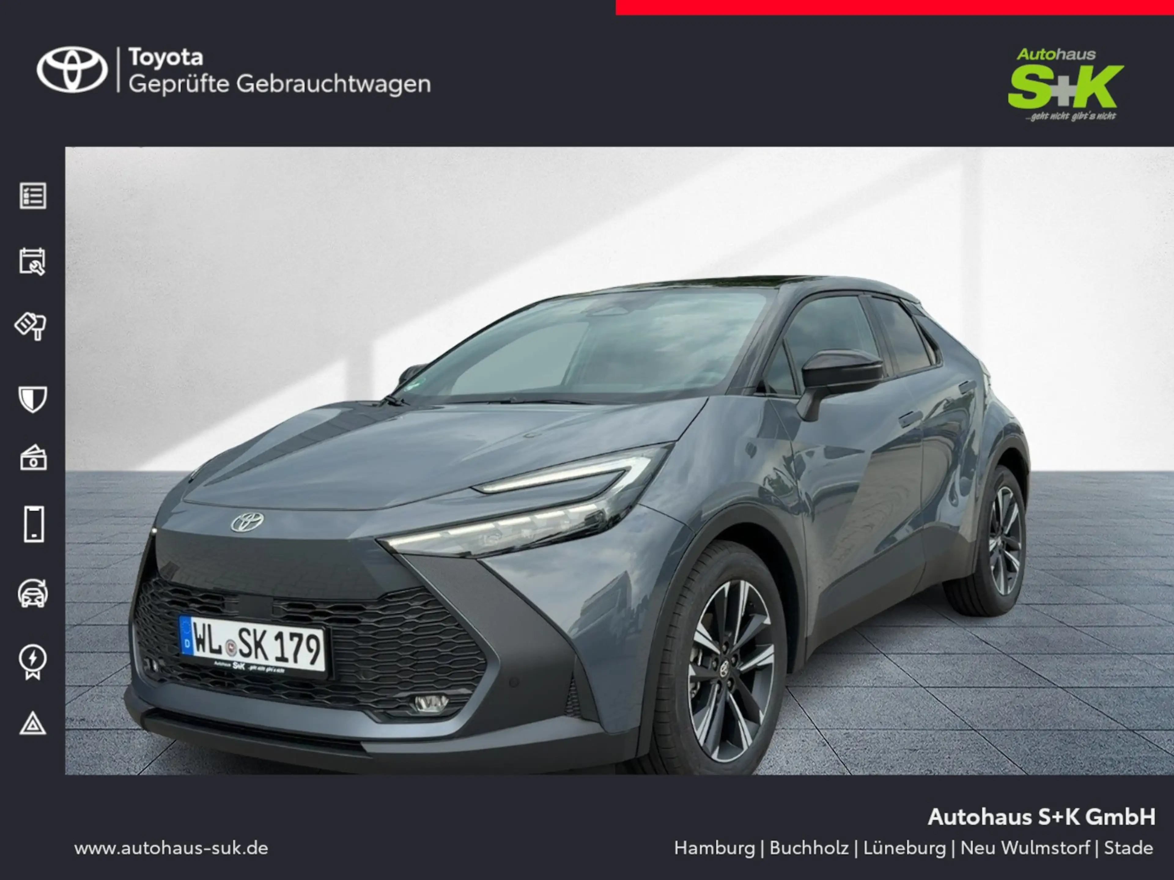 Toyota C-HR 1.8 Hybrid Teamplayer*CARPLAY+KAMERA+PDC+LED***