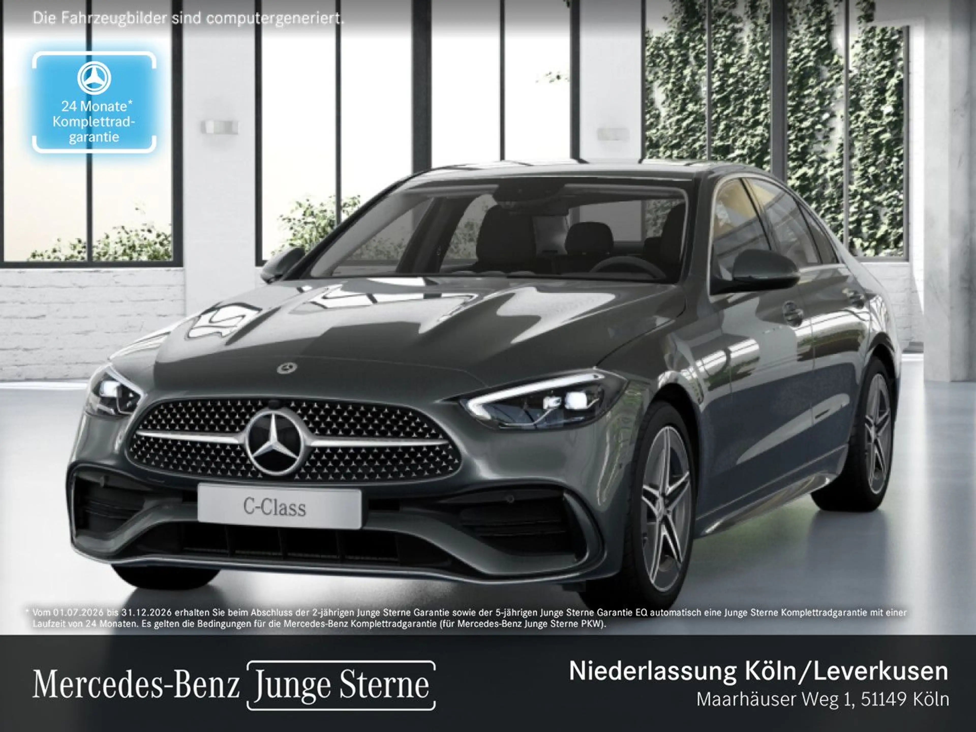 Mercedes-Benz C 200 AMG+LED+KAMERA+TOTW+KEYLESS+9G