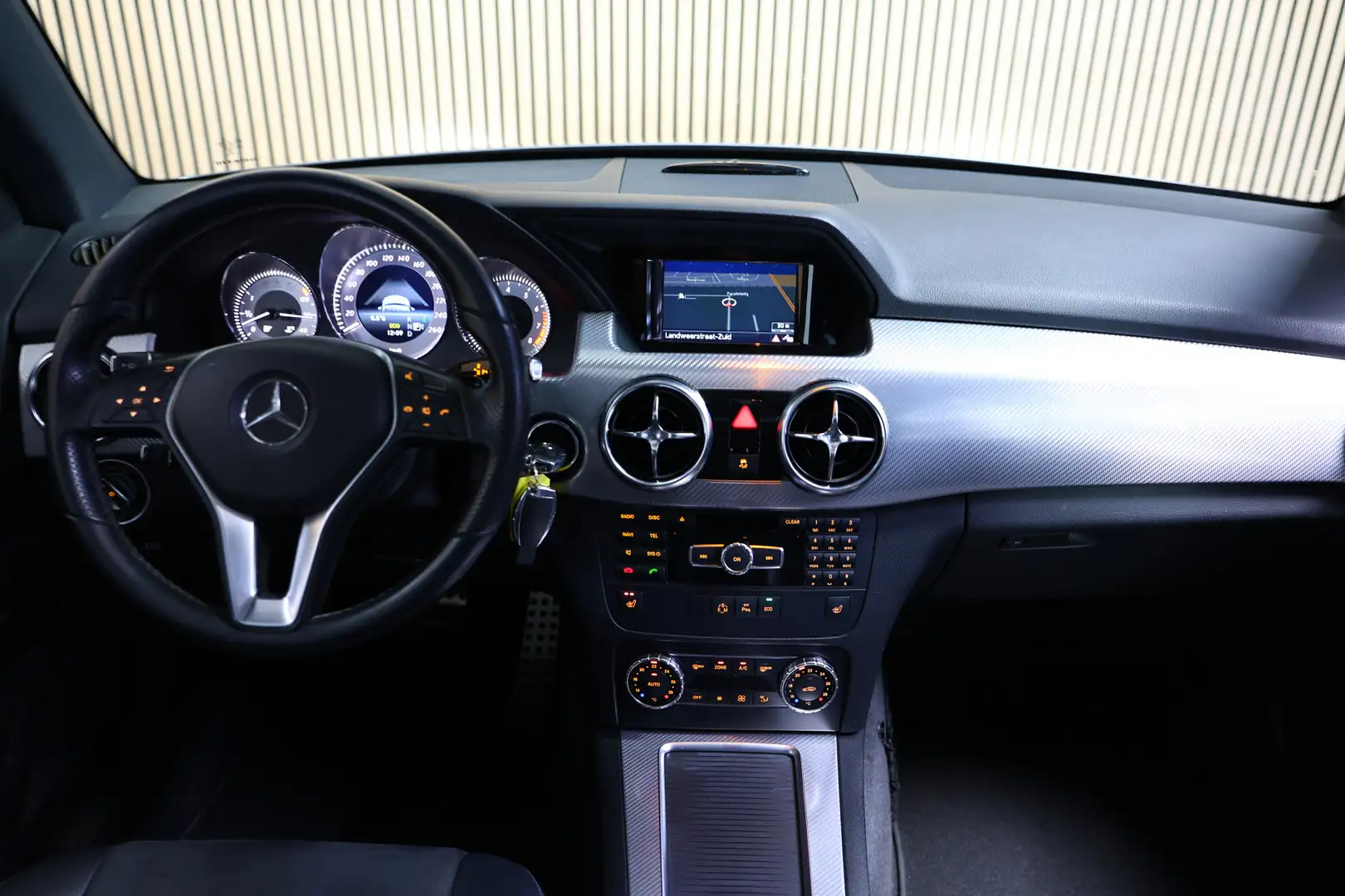 Mercedes-Benz GLK 250 4-Matic 2eEIG PANO LEER NAV BT TREKHAAK STOELVW '1 Szürke - 2