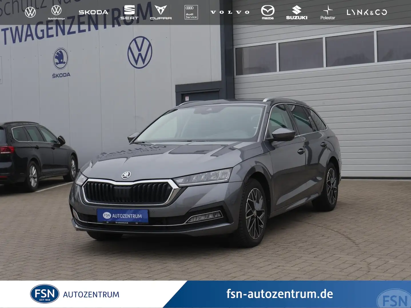 Skoda Octavia Combi 2.0 TDI Style DSG NAVI ACC SITZHZG RFK HUD Grau - 1