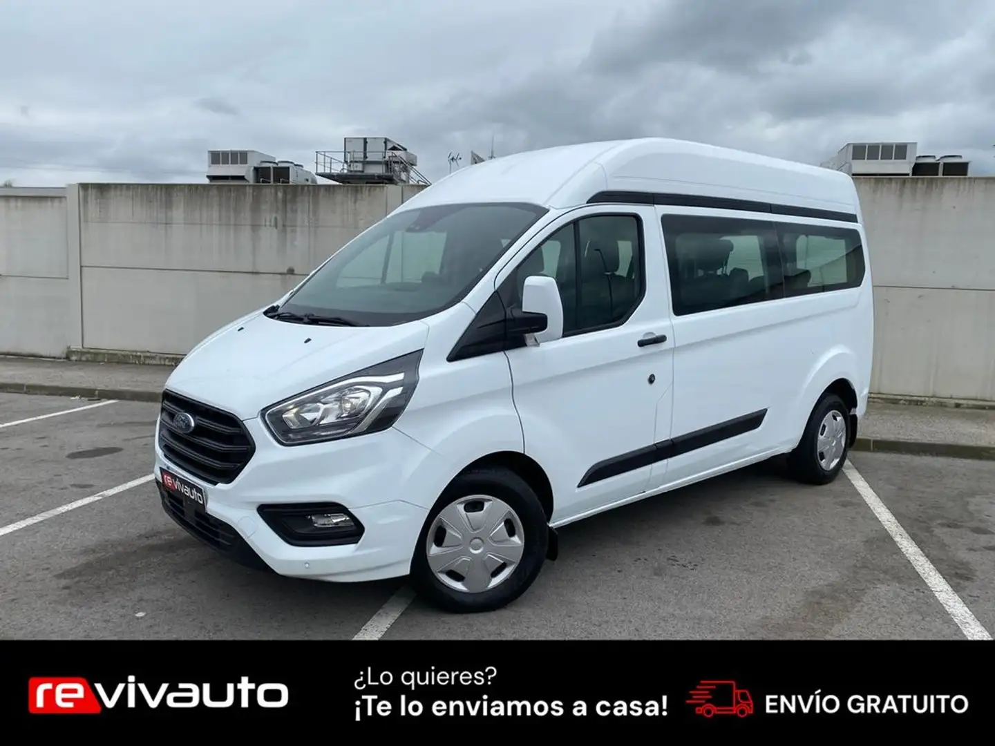 Ford Transit Custom BUS Blanco - 2
