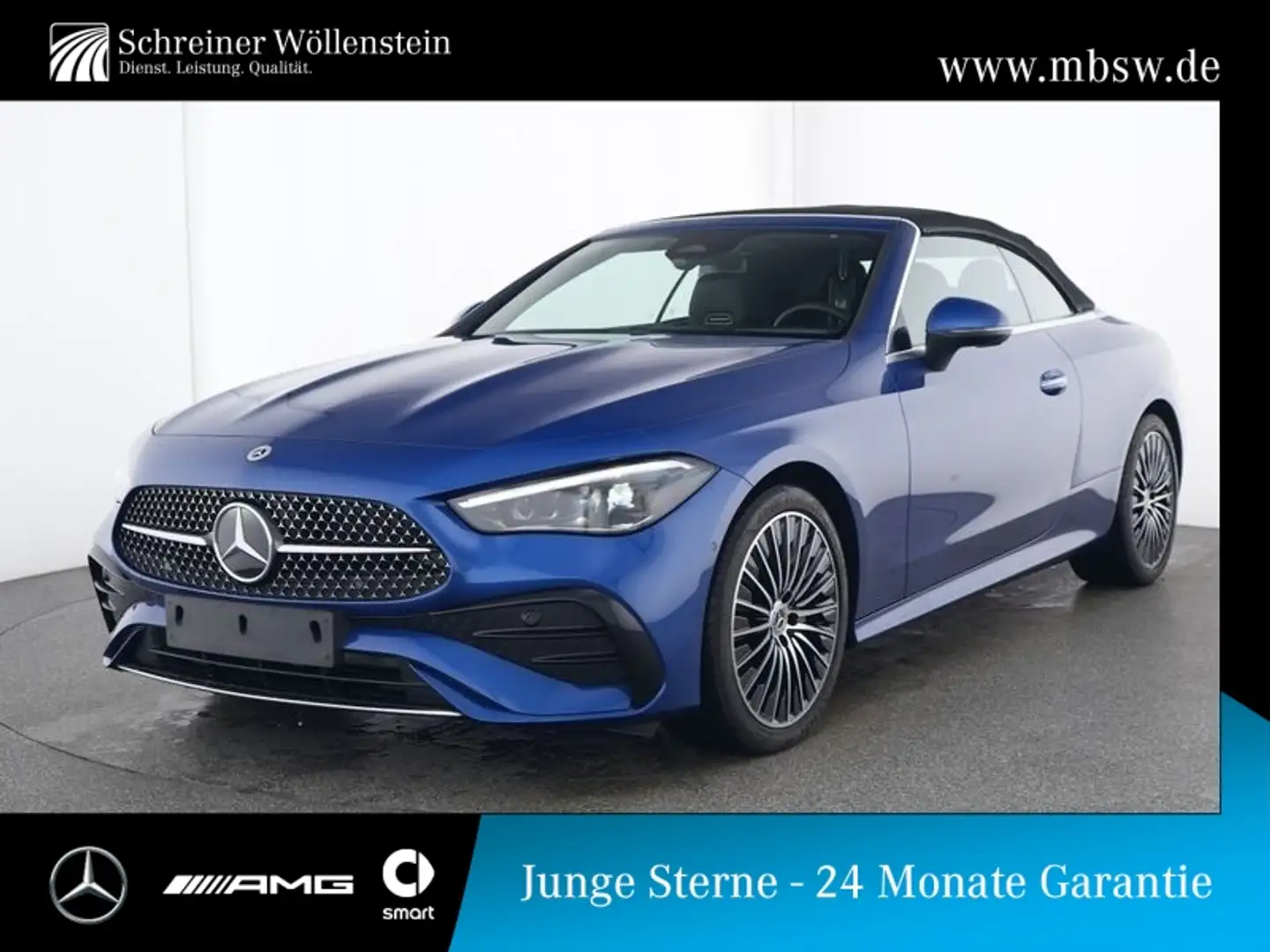 Mercedes-Benz CLE 200 Cabrio AMG-Adv+*AHK*DBC*DISTRONIC*Memory Blau - 1