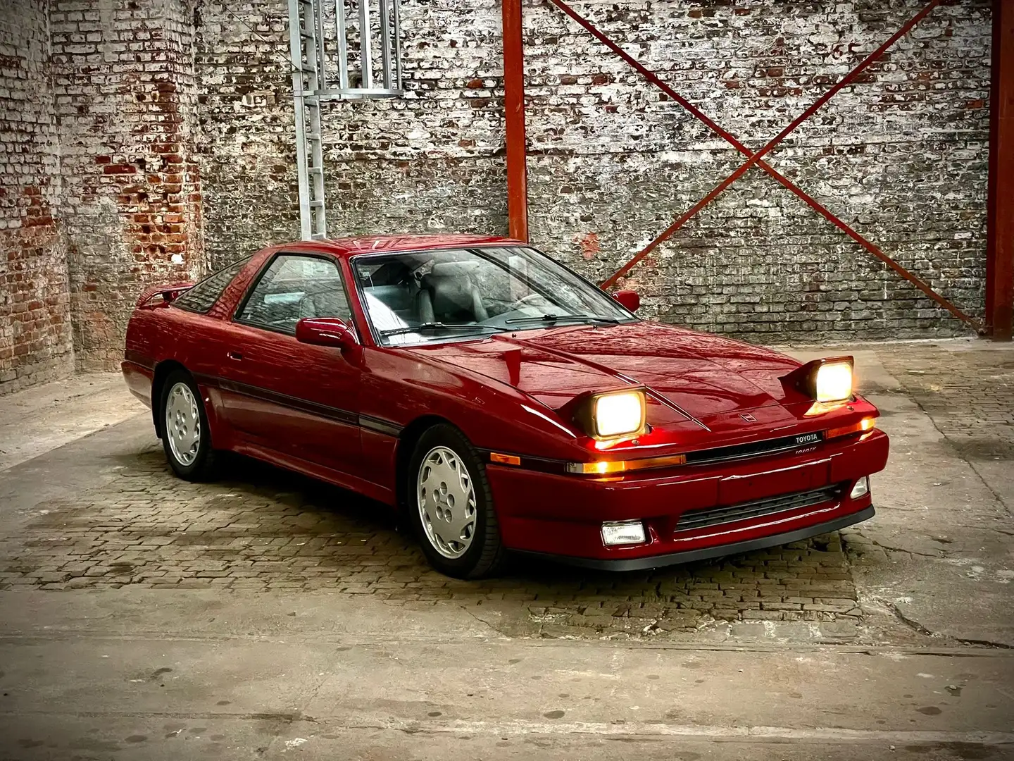 Toyota Supra 3.0 Turbo Rosso - 1