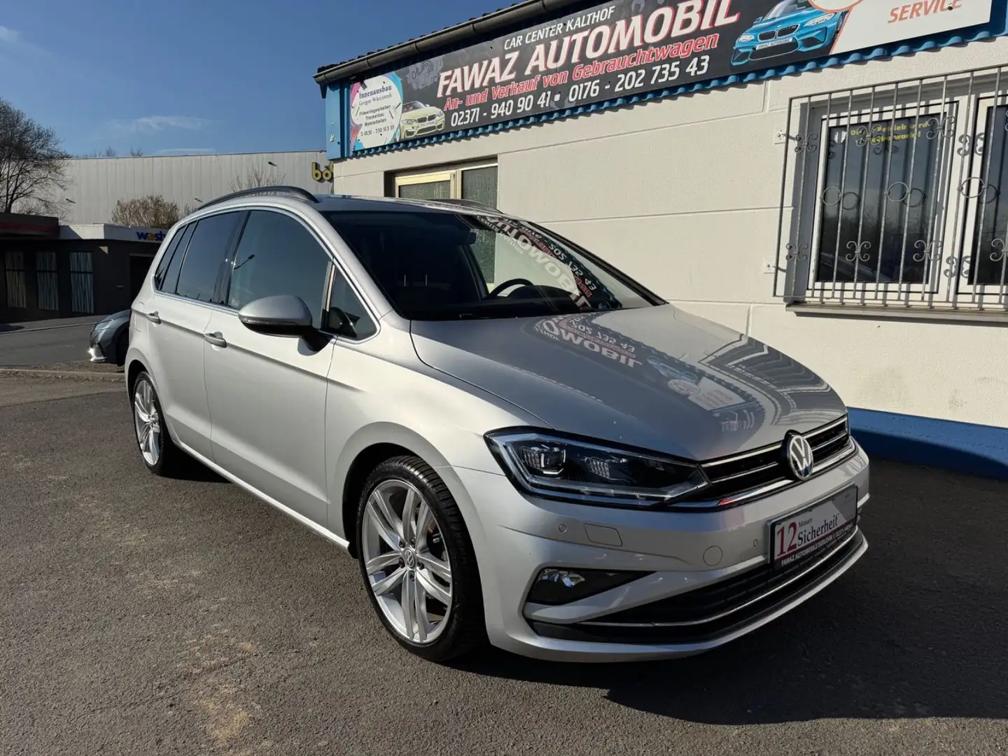 Volkswagen Golf Sportsvan VII Highline ACC* Argent - 1