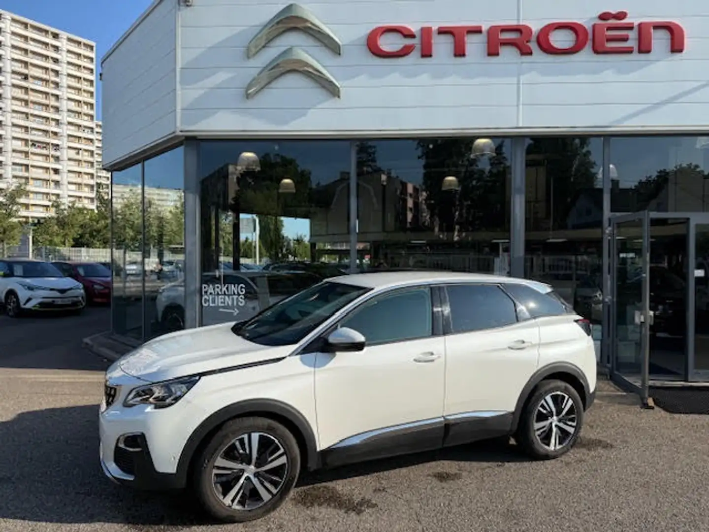 Peugeot 3008 1.2 PURETECH 130 EAT8 ALLURE+ATTELAGE Blanc - 1