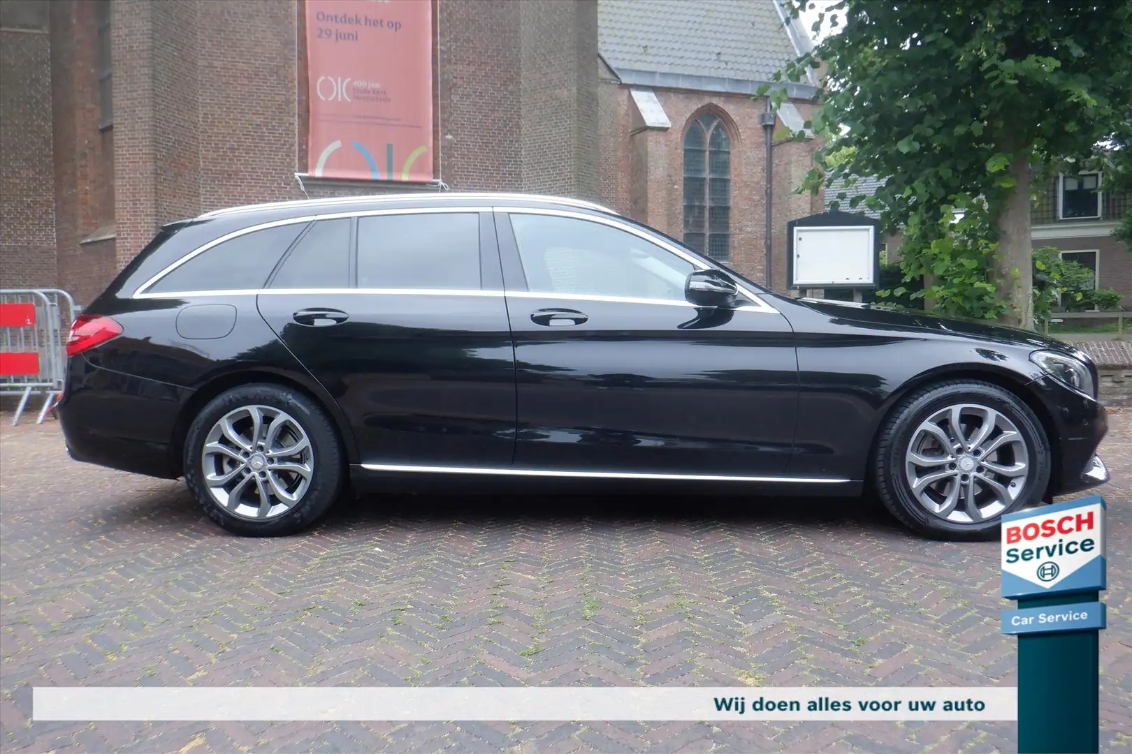 Mercedes-Benz C 200 2.2 CDI C200 ESTATE AUT-2e EIGENAAR Zwart - 1