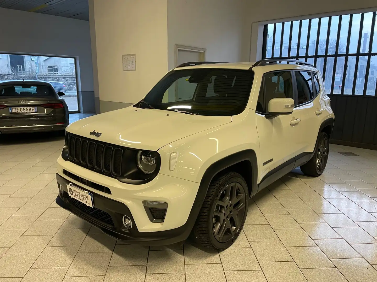 Jeep Renegade 1.3 T4 240CV PHEV 4xe AT6 S Led Pelle Blanc - 1