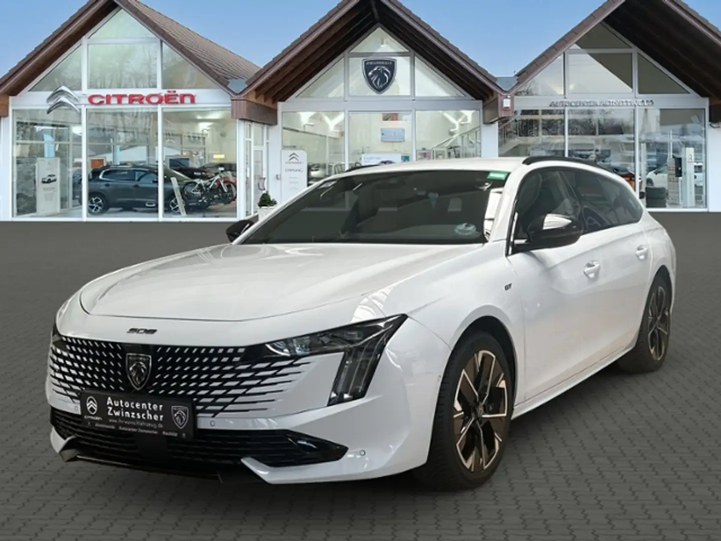 Peugeot 508 SW HDI 130 Volleder Night Vision GT Blanc - 1
