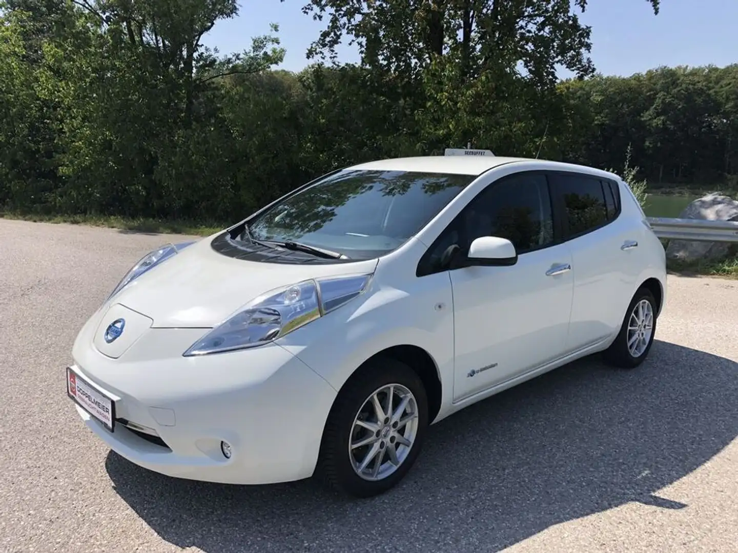 Nissan Leaf Acenta Weiß - 2