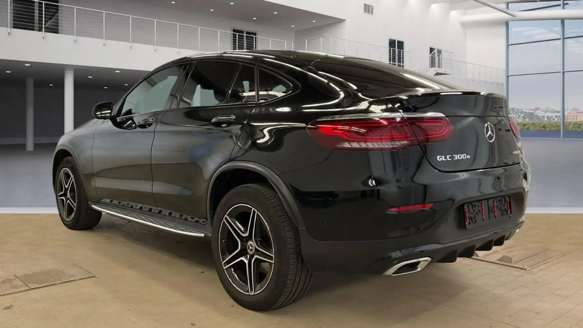 Mercedes-Benz GLC 300 e AMG 2x  Coupe 19*Kamera*LED*Alcantara Fekete - 1