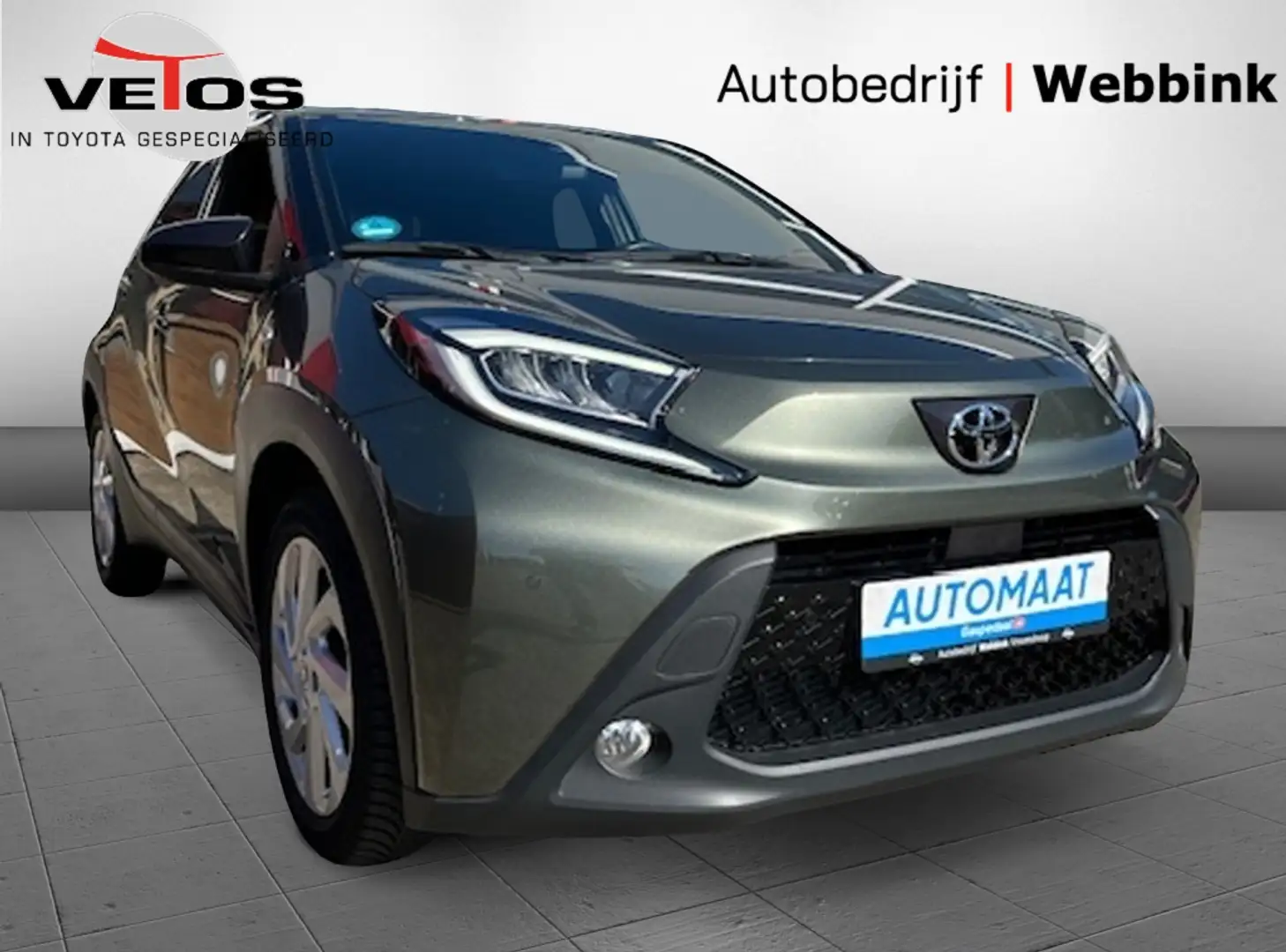 Toyota Aygo X 1.0 VVT-i S-CVT fir. Groen - 1
