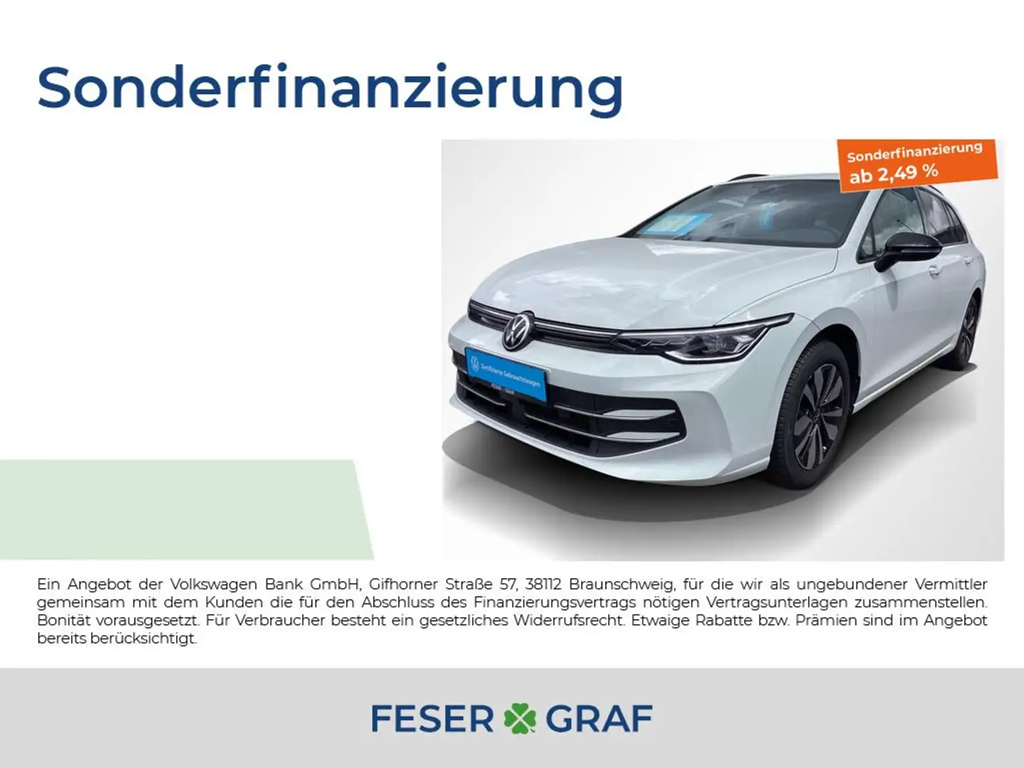 Volkswagen Golf VIII Variant GOAL 1.5 TSI R-Kamera ACC AHK Weiß - 1
