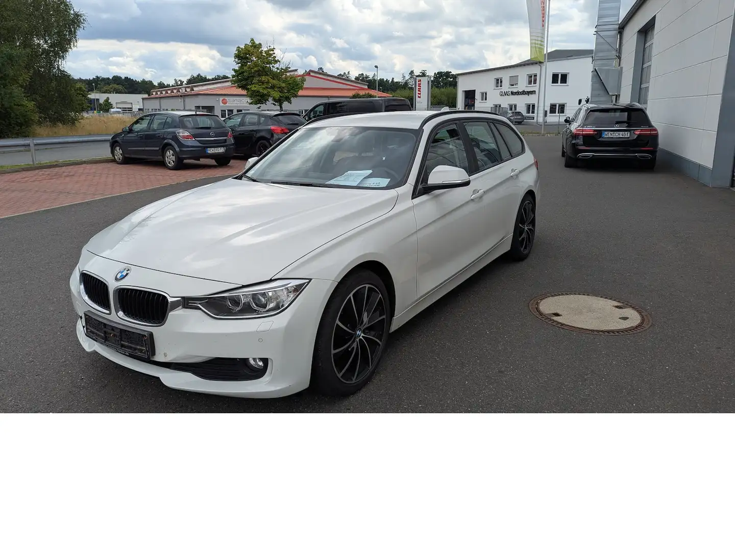 BMW 320 320d AHK Sporsitze Xenon Weiß - 1