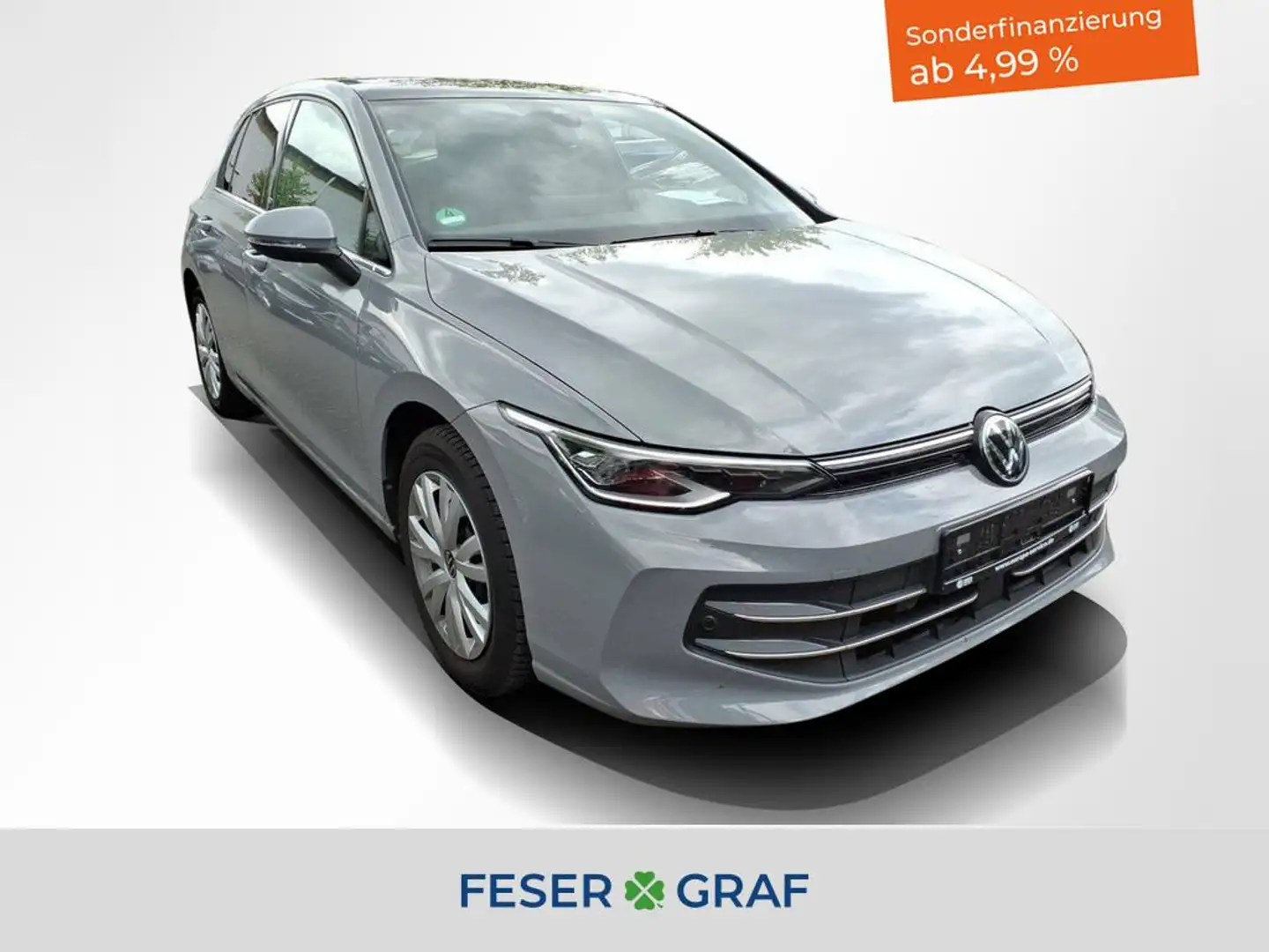 Volkswagen Golf 1.5 TSI Style Edition 50 DSG AHK / LED Matrix / Pa Grau - 1