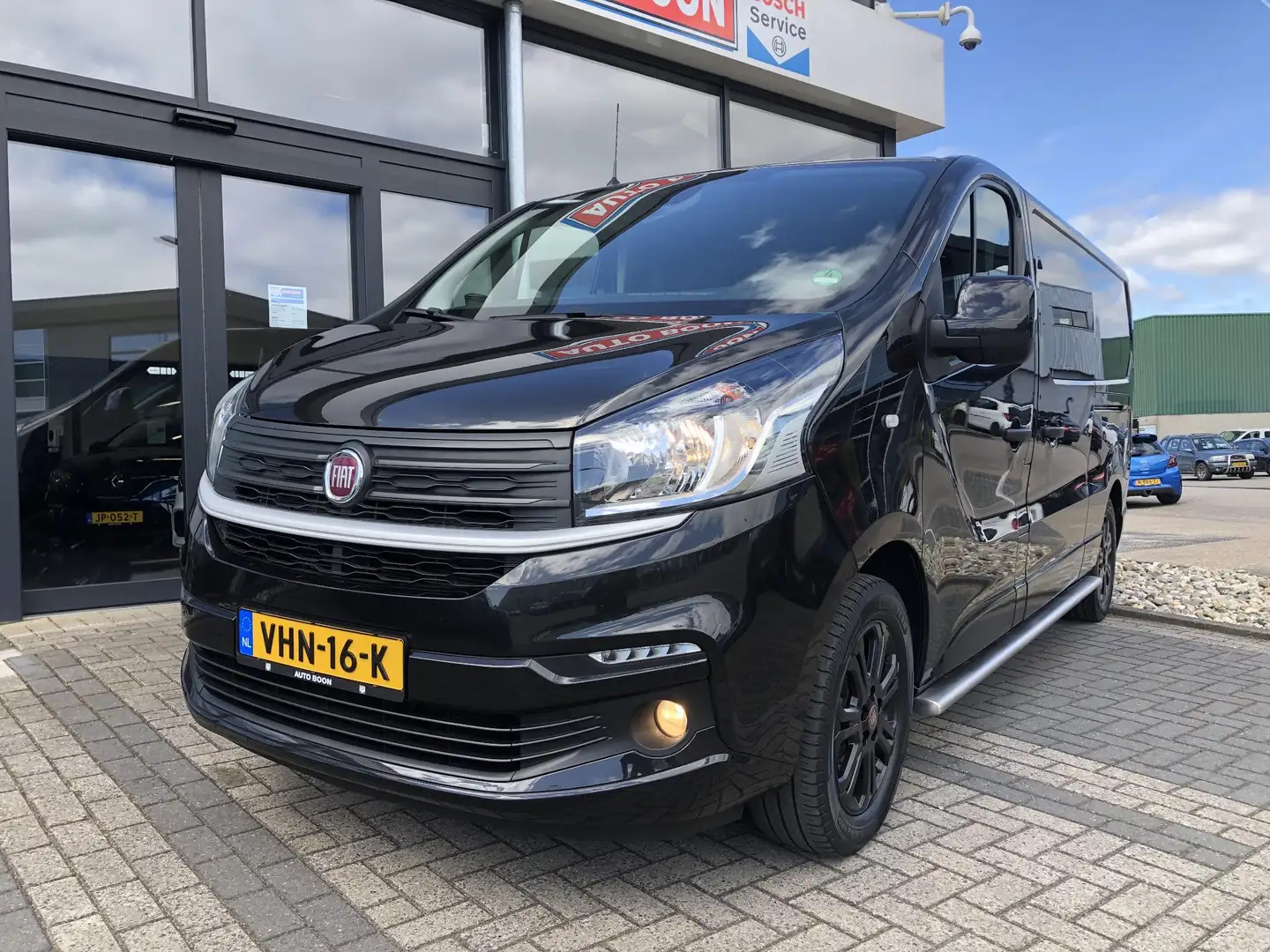 Fiat Talento 2.0MJ 170PK E6 DUBBELE CABINE / DC : 2xSCHUIFD./ L Noir - 2