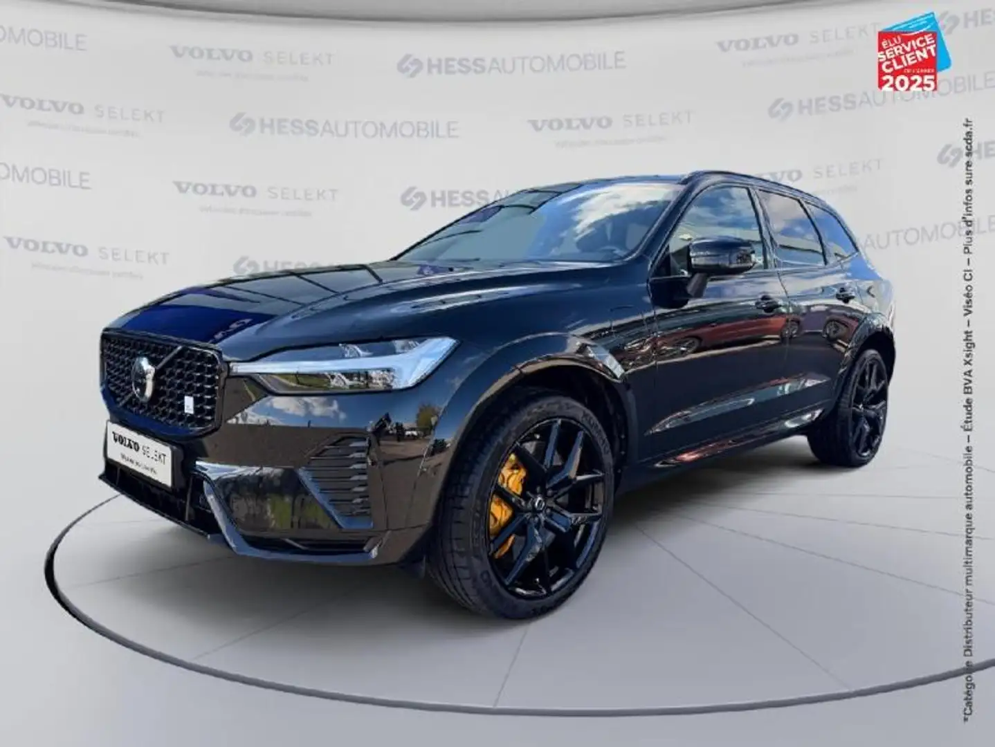 Volvo XC60 T8 AWD 318 + 87ch Polestar Engineered Geartronic Touvrant Sieges chauf/cuir Volant chauf Schwarz - 1