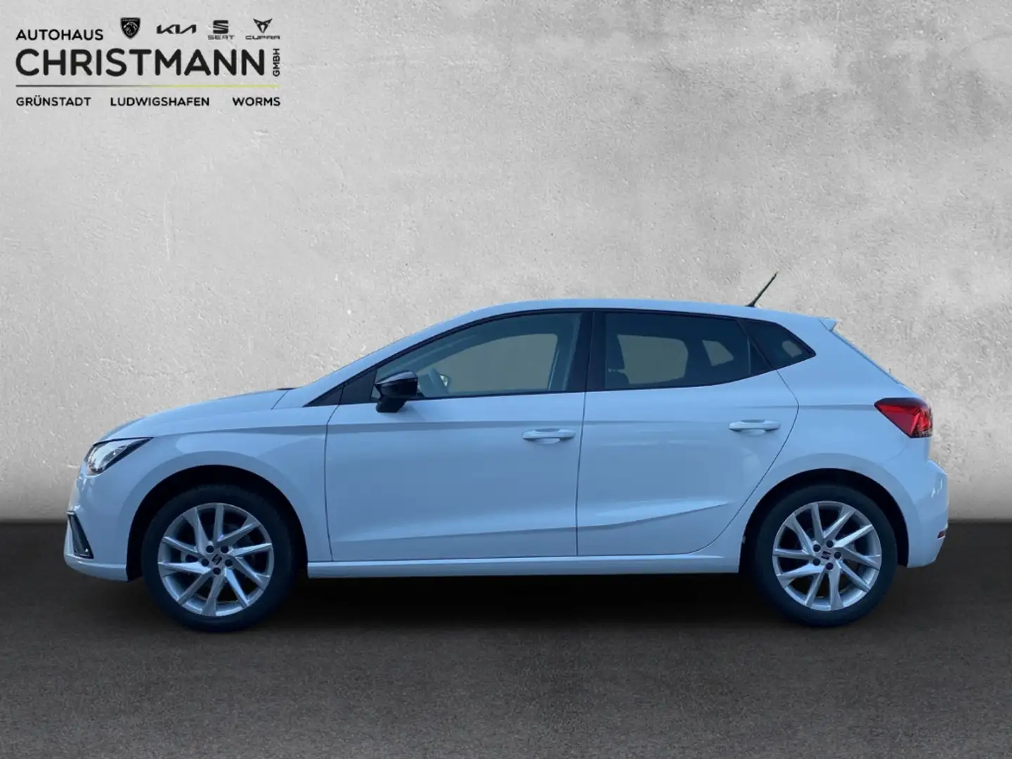 SEAT Ibiza FR 1.0 TSI*NAVI*SHZ*PDC+Cam*Full-Link*Kessy* Blanc - 2