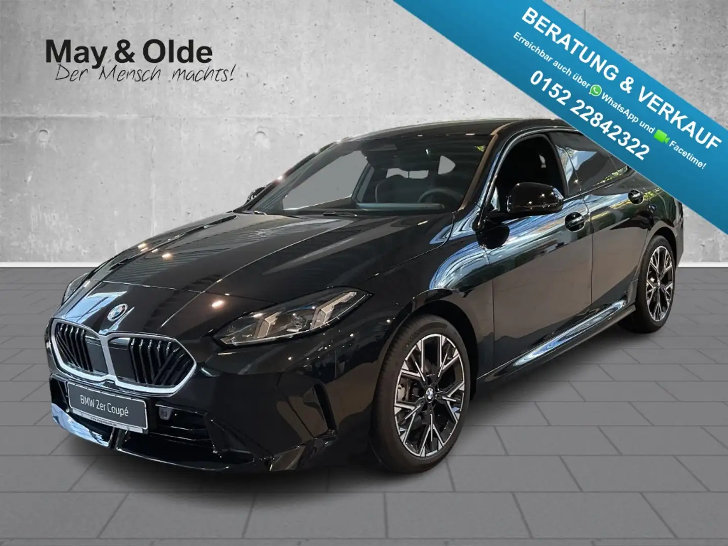 BMW 220 Gran Coupe M-Sportpaket Premiumpaket Klimaa. Schwarz - 1