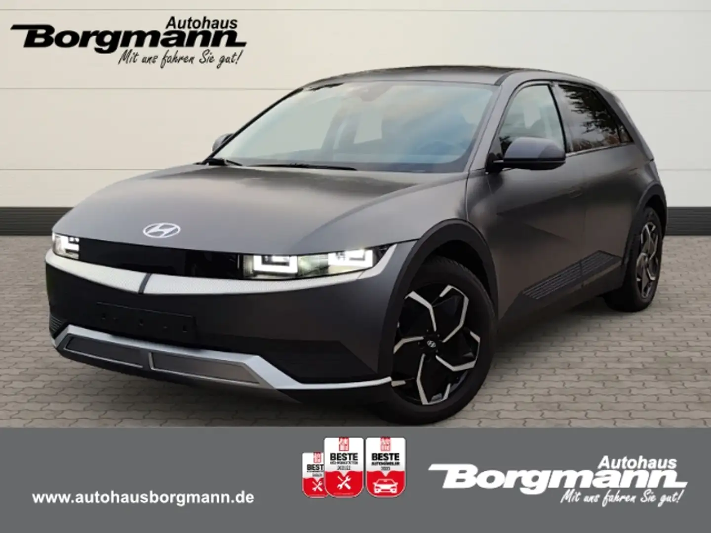 Hyundai IONIQ 5 Techniq Elektro 4WD 77,4 kWh LED - Navi - Sitzheiz Grau - 1