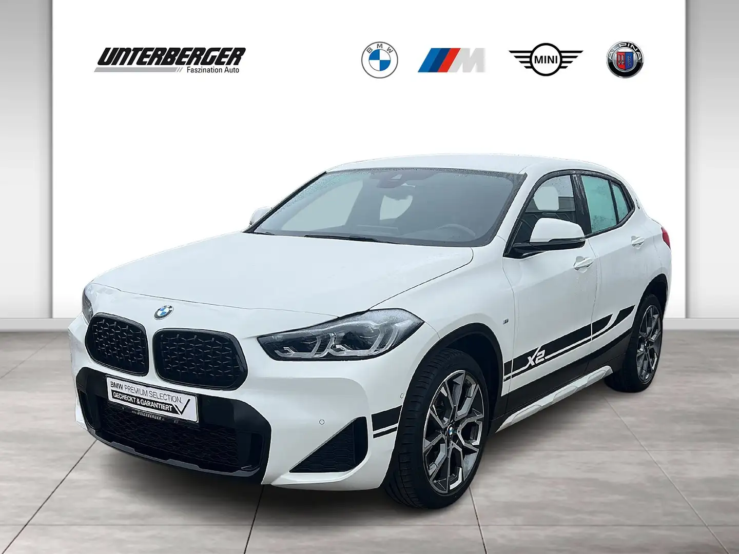BMW X2 xDrive20i Head-Up HiFi DAB LED Tempomat AHK Blanc - 1