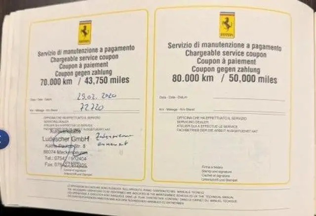 Ferrari Testarossa Ansicht 8