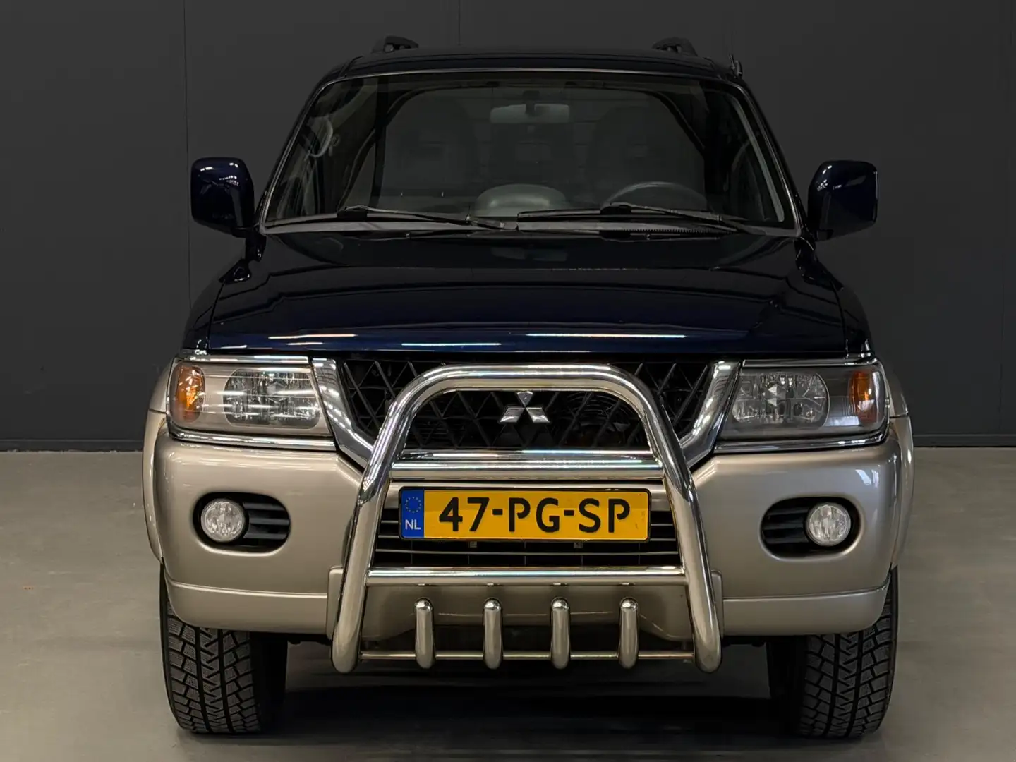 Mitsubishi Pajero Sport 3.0 V6 GLS 4x4 AUTOMAAT LEDER/CRUISE/BULL&SIDEBAR Bleu - 2