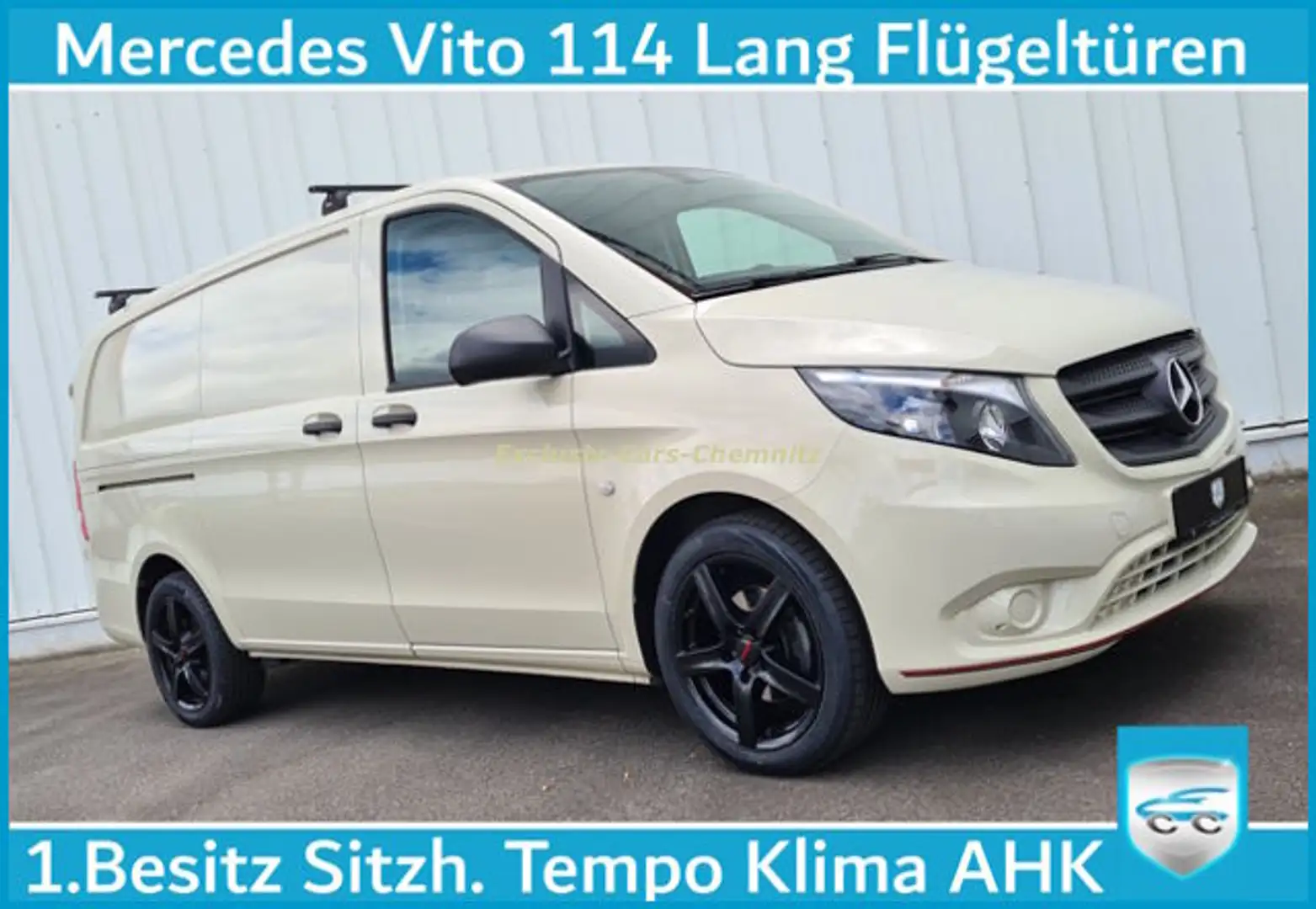 Mercedes-Benz Vito 114 Lang Klima Sitzh. Tempo AHK 1Hand ALU Grau - 1
