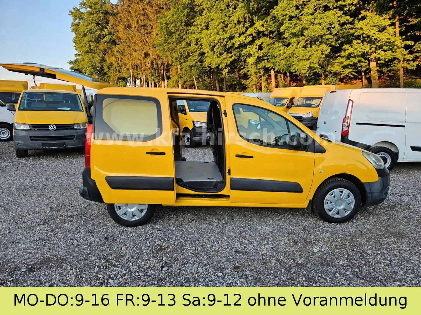 Citroen Berlingo 75 Hdi EURO5 , 2xSchiebetüre, 1.Hand, Gelb - 1