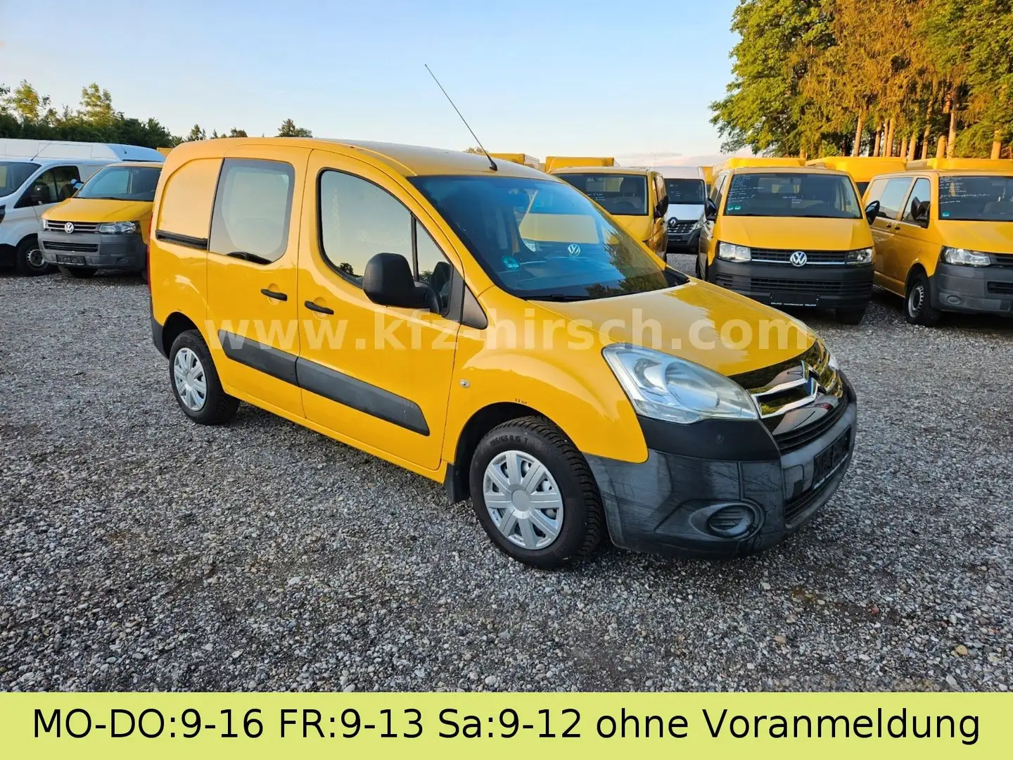 Citroen Berlingo 75 Hdi EURO5 , 2xSchiebetüre, 1.Hand, Gelb - 2