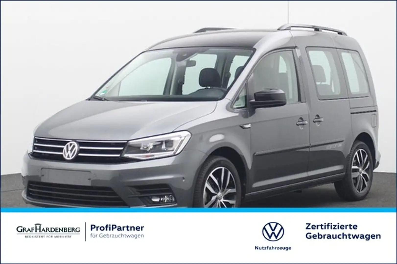 Volkswagen Caddy Edition 35 TDI DSG Navi Xenon Standheizung Grau - 1