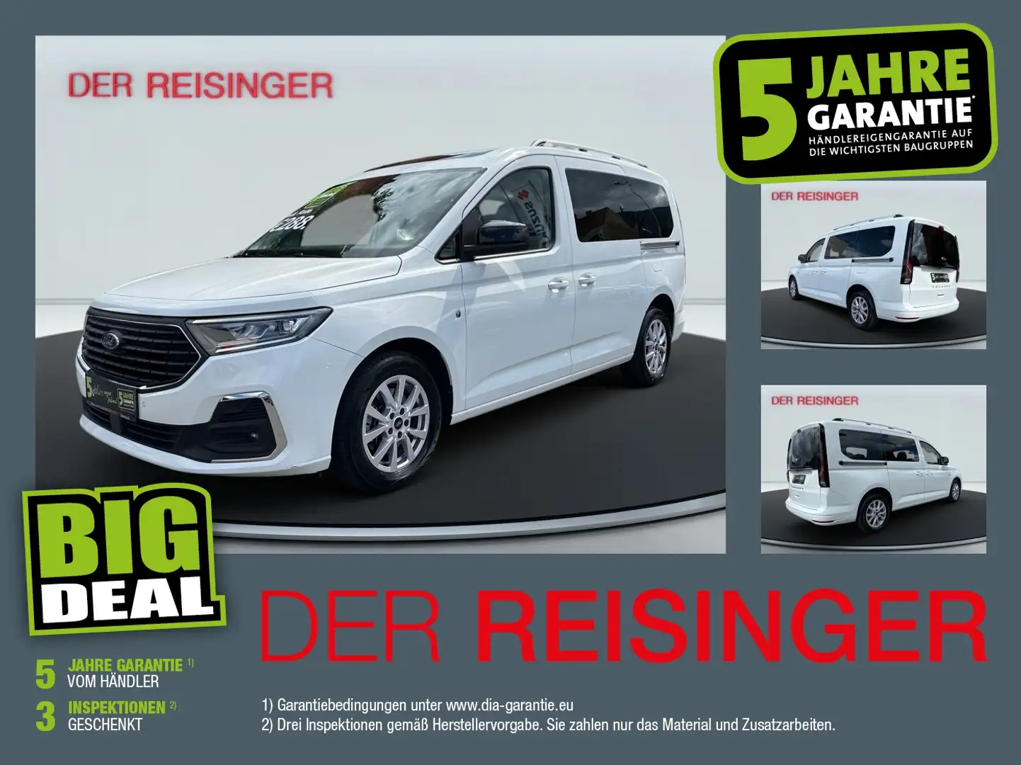 Ford Tourneo Grand Connect Weiß - 1