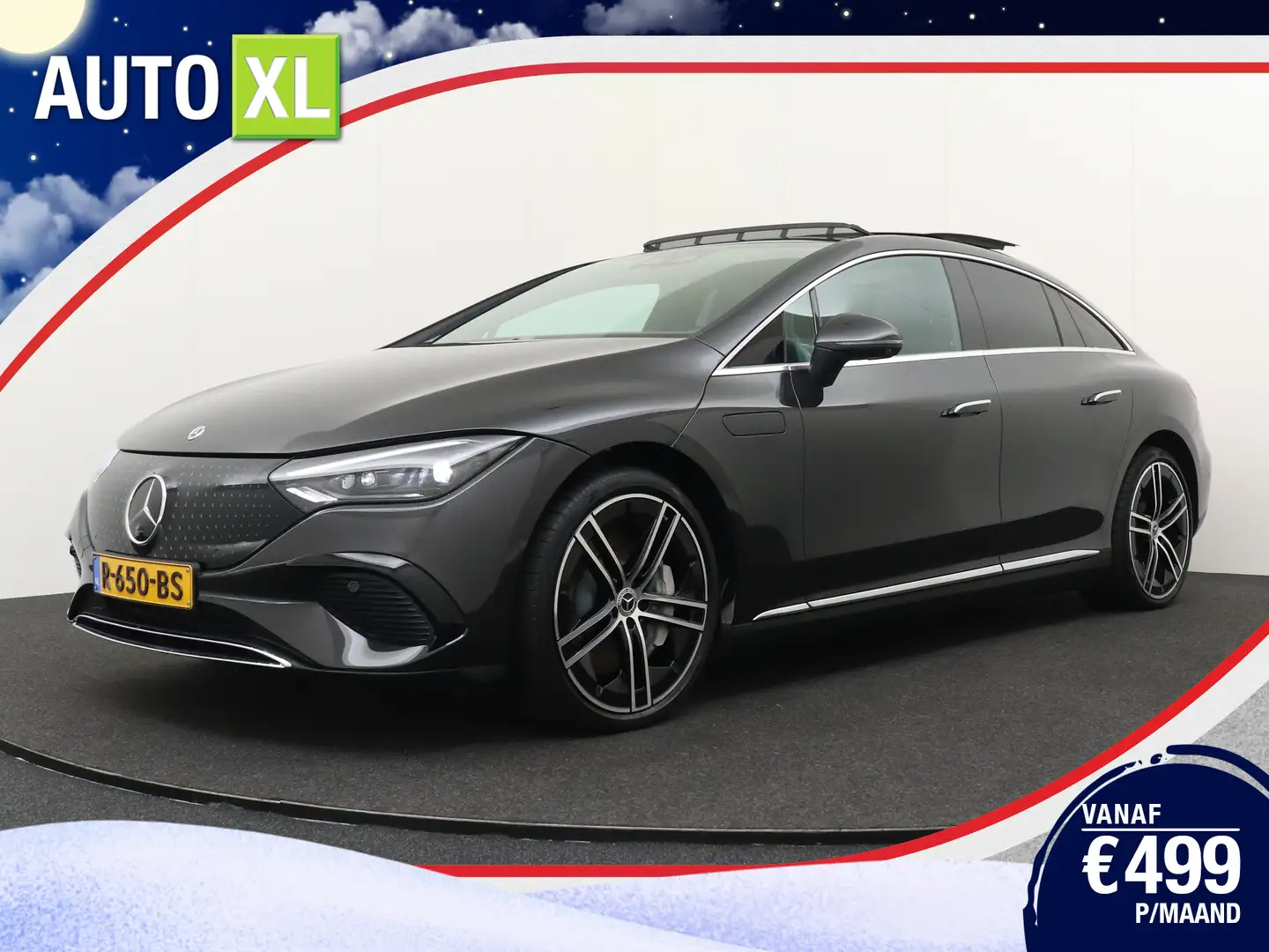 Mercedes-Benz EQE 350 350+ Launch Edition 91 kWh Pano Burmester Memory Gris - 1