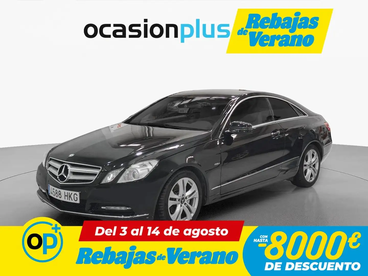 Mercedes-Benz E 220 Coupé 220CDI BE Negro - 1