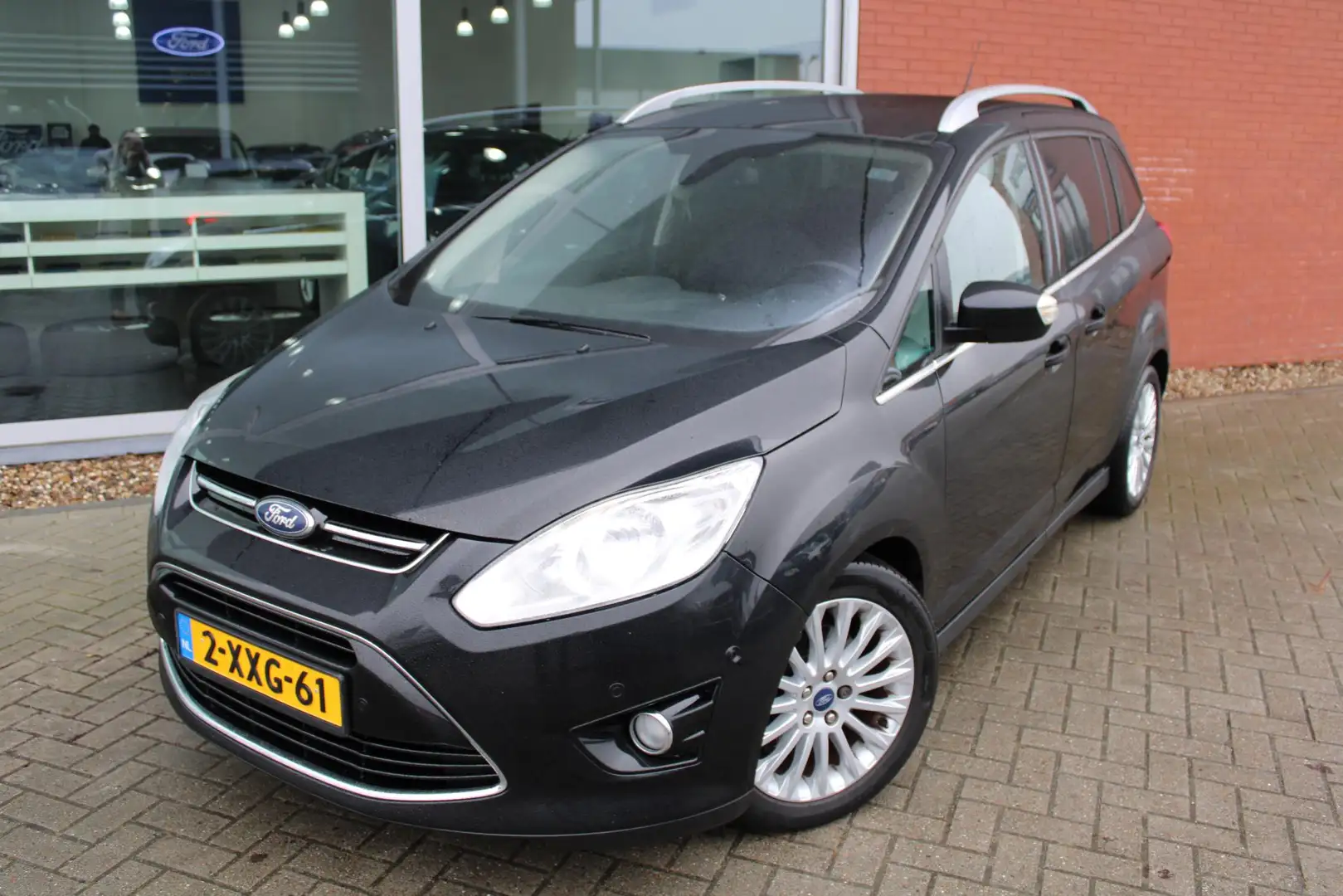 Ford Grand C-Max 1.0 Ecoboost 125 PK Titanium 7 PERSOONS | Climate Zwart - 2