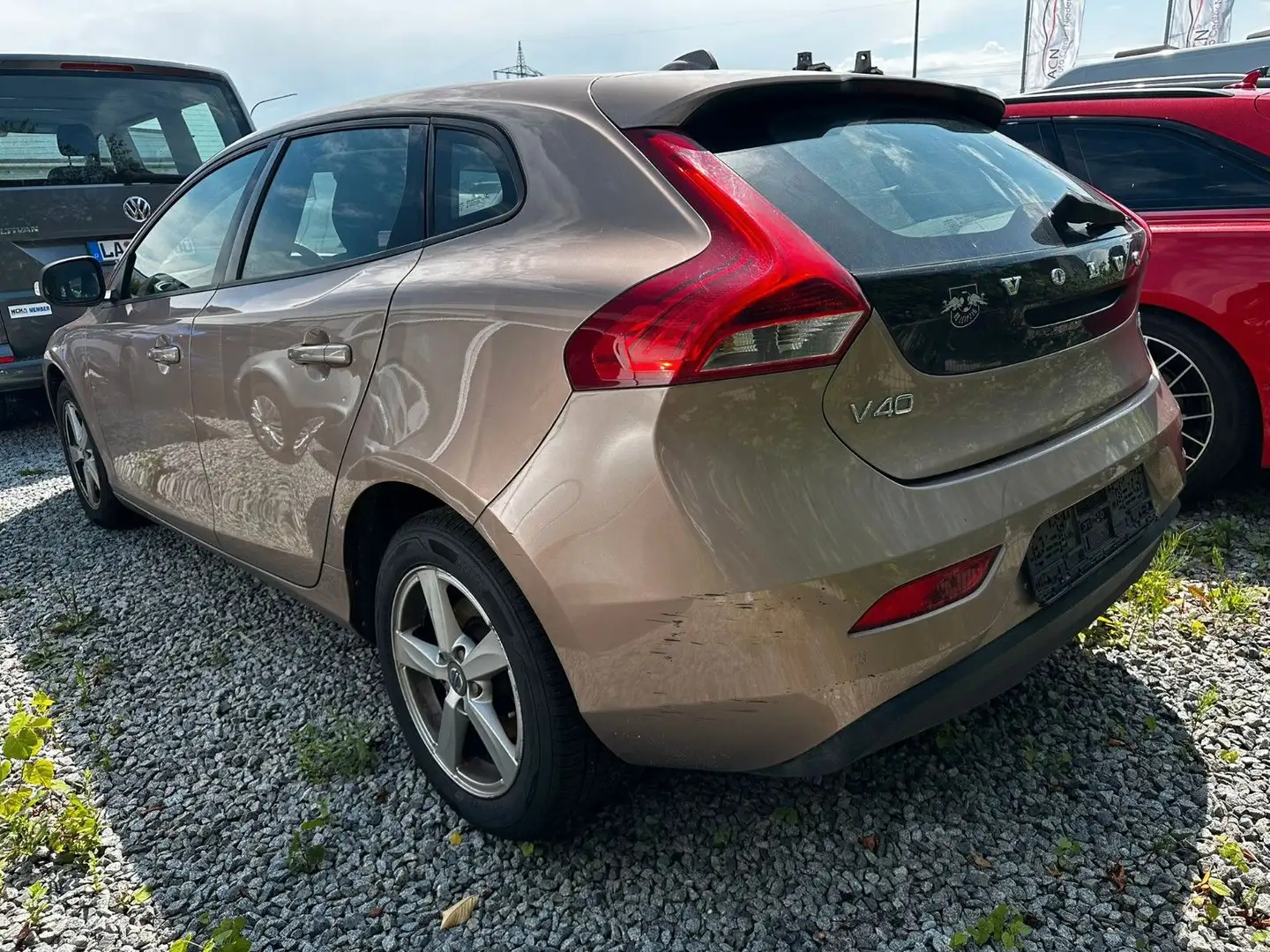 Volvo V40 D2 SHZG KLIMA 2.HAND TEMPOMAT Braun - 2