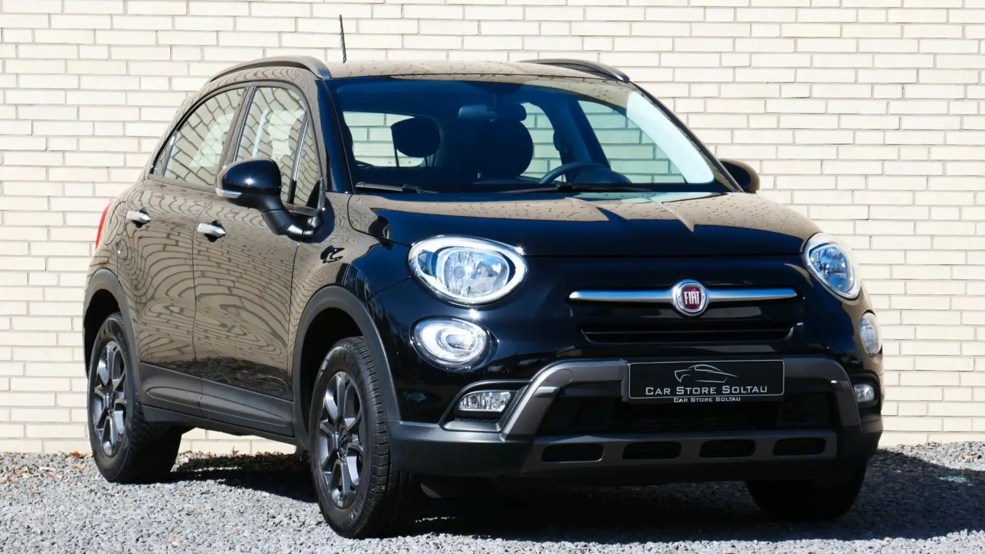 Fiat 500X Cross 1.4 T Keyless T-Leder PDC M&S AHK Noir - 2