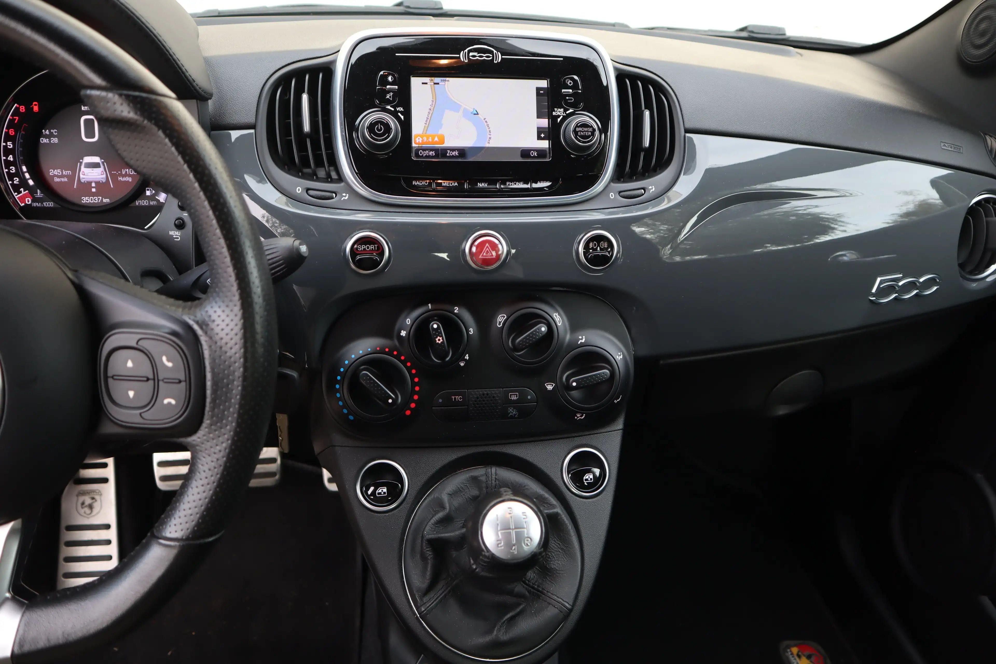 Abarth 595 1.4 T-jet 145PK Navi/airco/lage km — photo 11