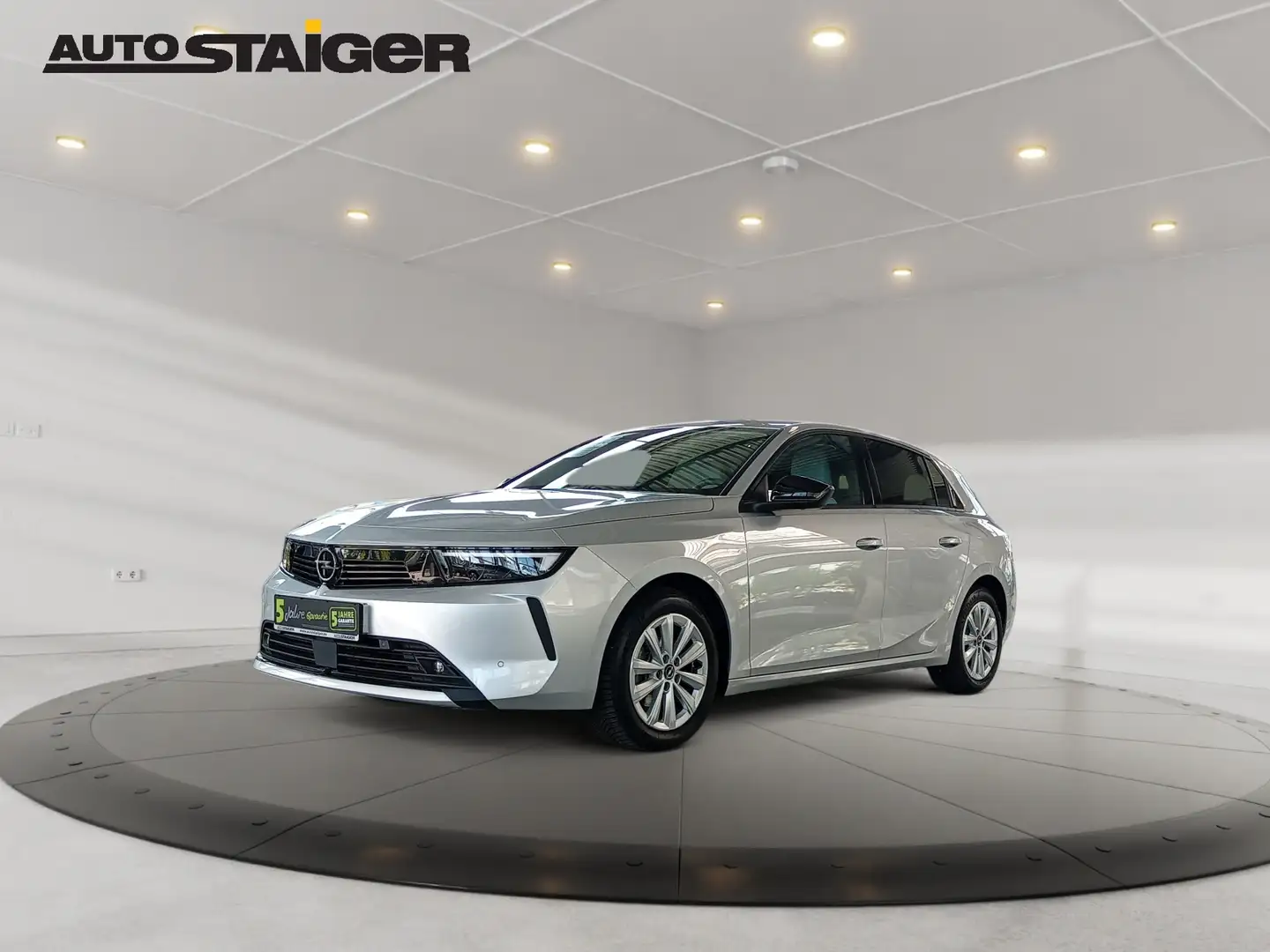 Opel Astra L 1.2 Turbo Elegance FLA SpurH KAM Navi Grijs - 1