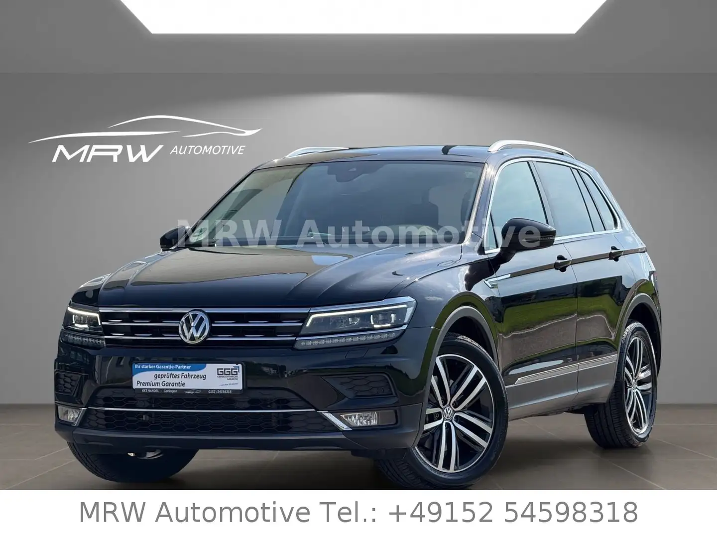 Volkswagen Tiguan Highline 4Motion ACC LED PDC ALCANTARA 1H Schwarz - 1