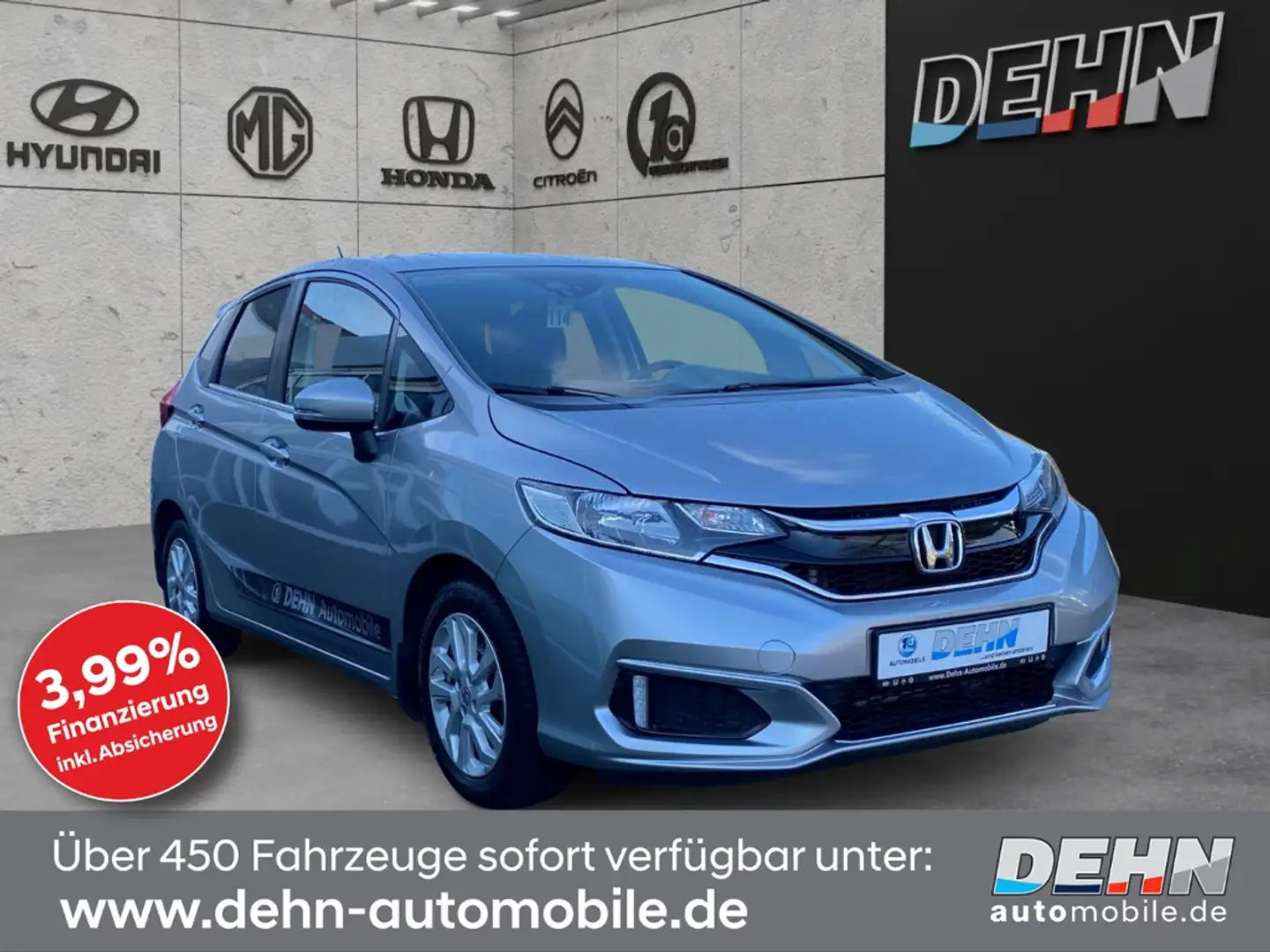 Honda Jazz 1.3 i-VTEC AT Trend SHZ Tempomat Spoiler Argent - 1